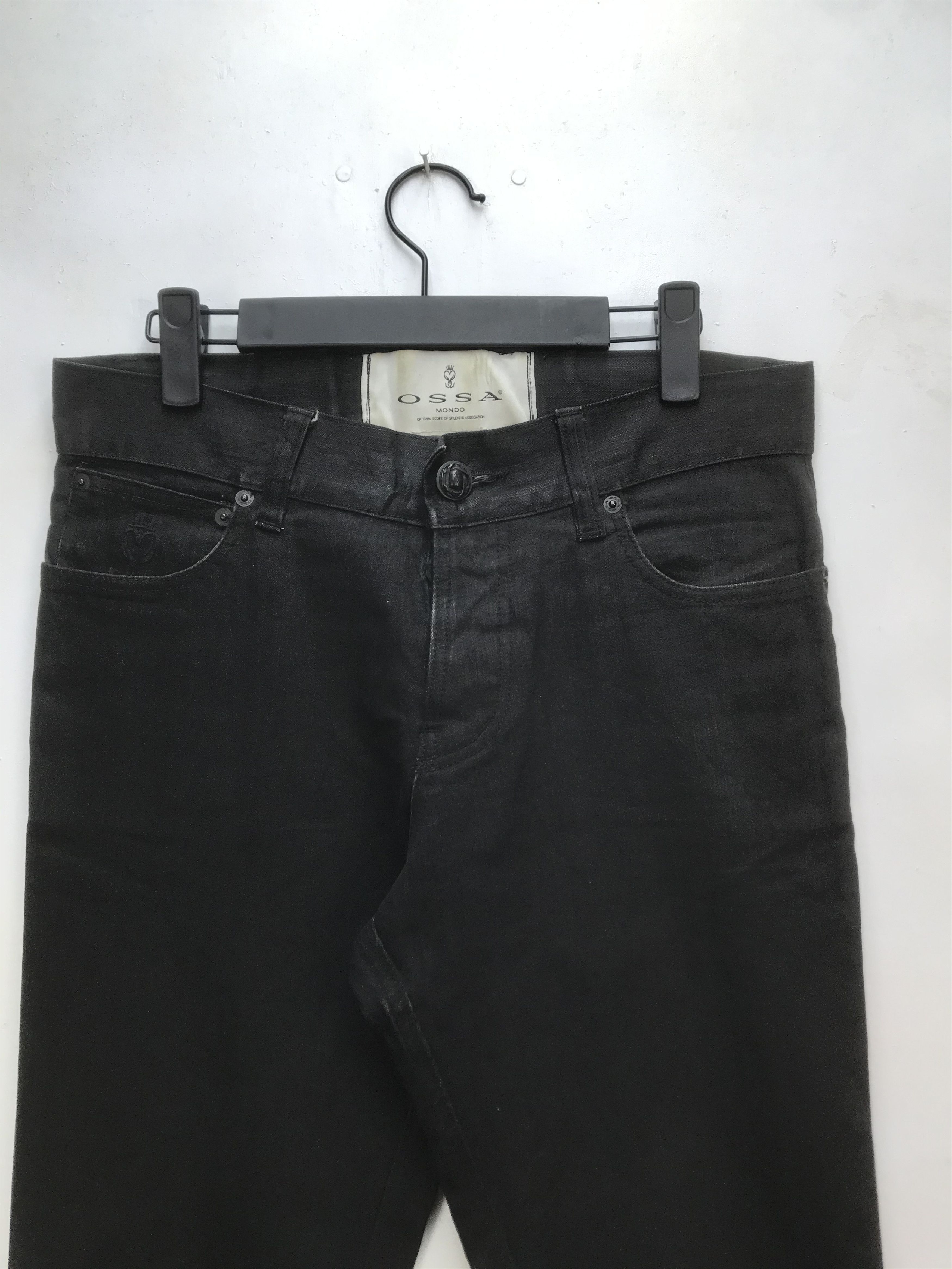 Japanese Brand OSSA MONDO SUPERBLACK DESIGN JUN TAKAHASHI PANT Size US 32 / EU 48 - 2 Thumbnail