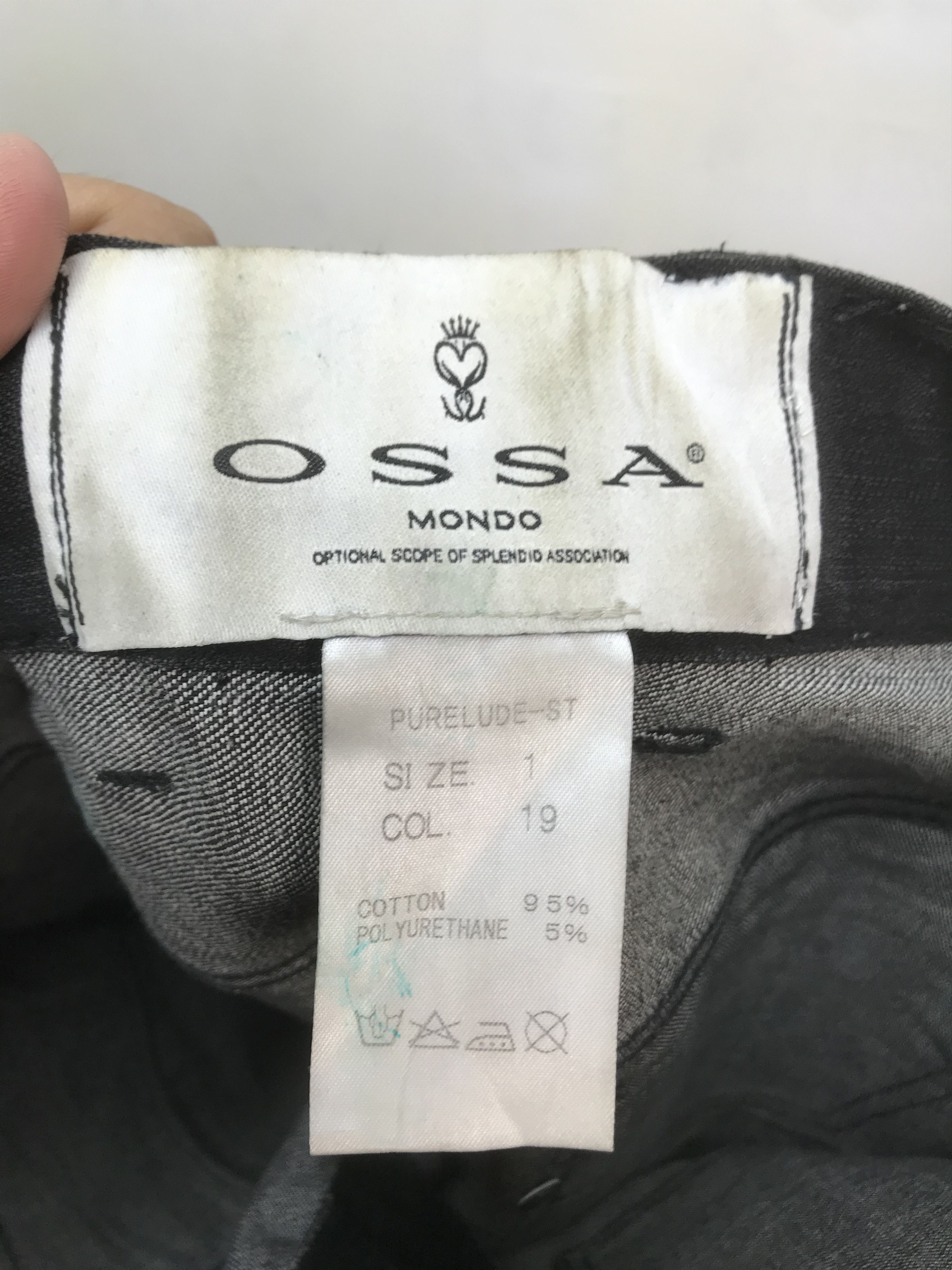 Japanese Brand OSSA MONDO SUPERBLACK DESIGN JUN TAKAHASHI PANT Size US 32 / EU 48 - 8 Thumbnail