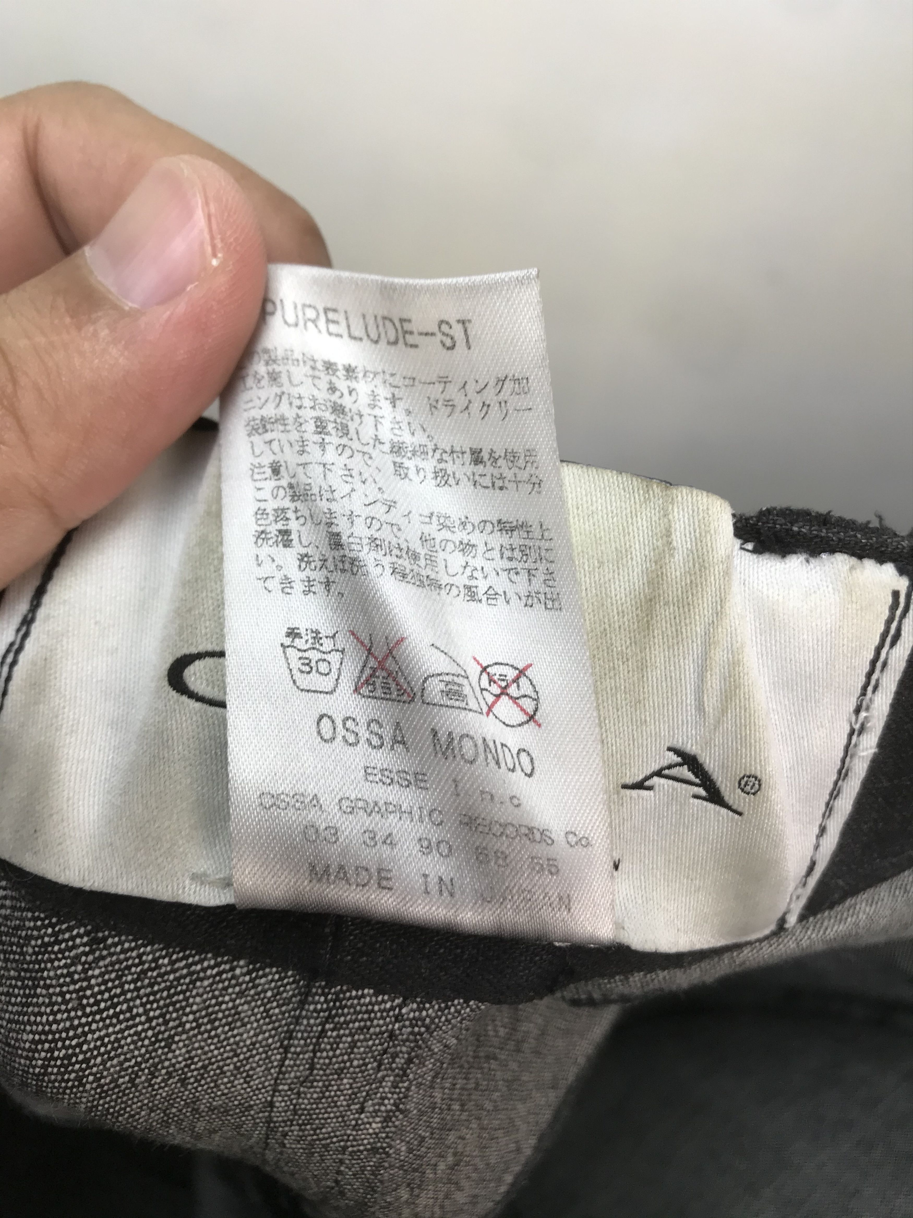 Japanese Brand OSSA MONDO SUPERBLACK DESIGN JUN TAKAHASHI PANT Size US 32 / EU 48 - 9 Thumbnail