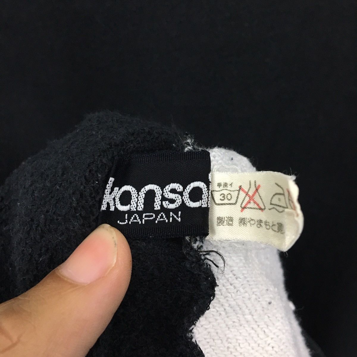 Designer × Japanese Brand × Kansai Yamamoto Kansai Yamamoto Over Print Face Sweatshirt Size US XL / EU 56 / 4 - 11 Thumbnail