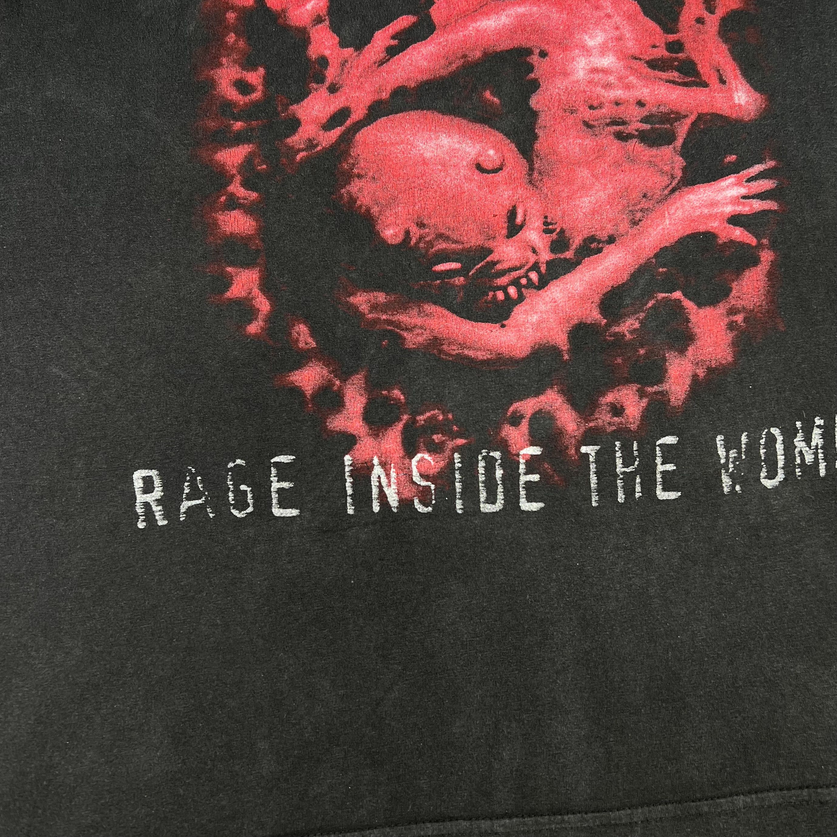 Band Tees Vintage 2002 Houwitser ‘Rage Inside the Womb’ Promo T Shirt Size US XL / EU 56 / 4 - 6 Thumbnail