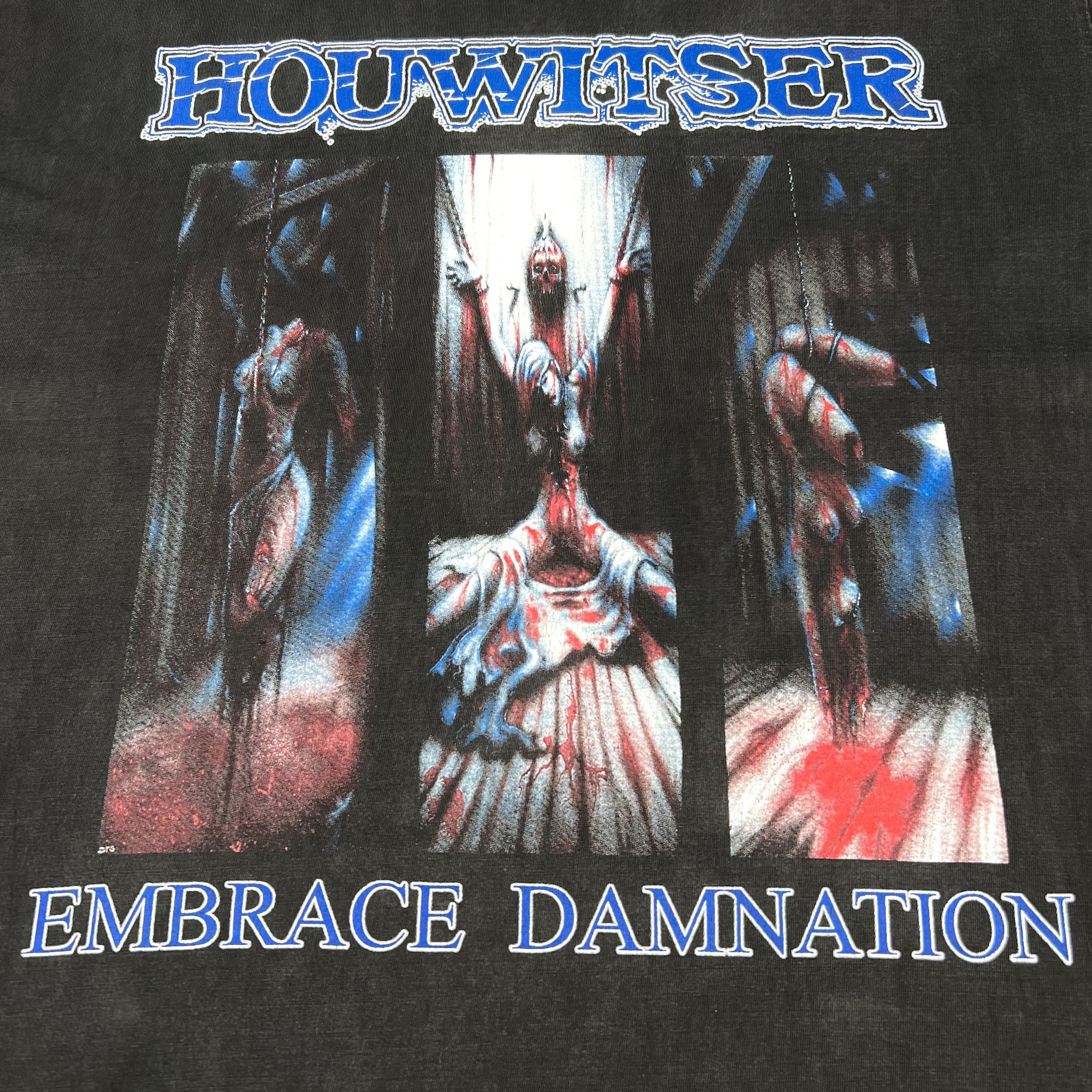 Band Tees Vintage 2000 Houwitser ‘Embrace Damnation’ Promo T Shirt Size US XL / EU 56 / 4 - 5 Thumbnail