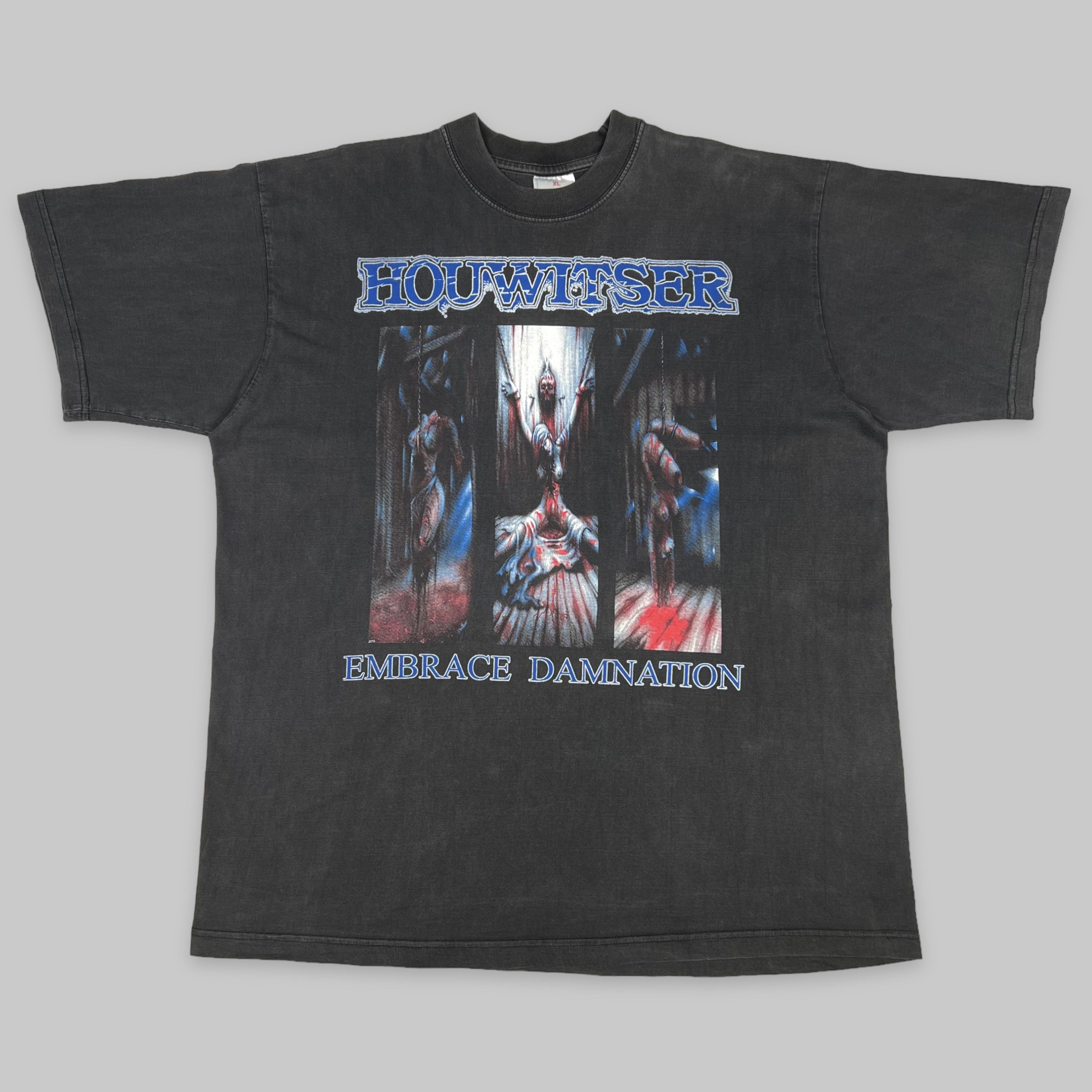 Band Tees Vintage 2000 Houwitser ‘Embrace Damnation’ Promo T Shirt Size US XL / EU 56 / 4 - 2 Thumbnail