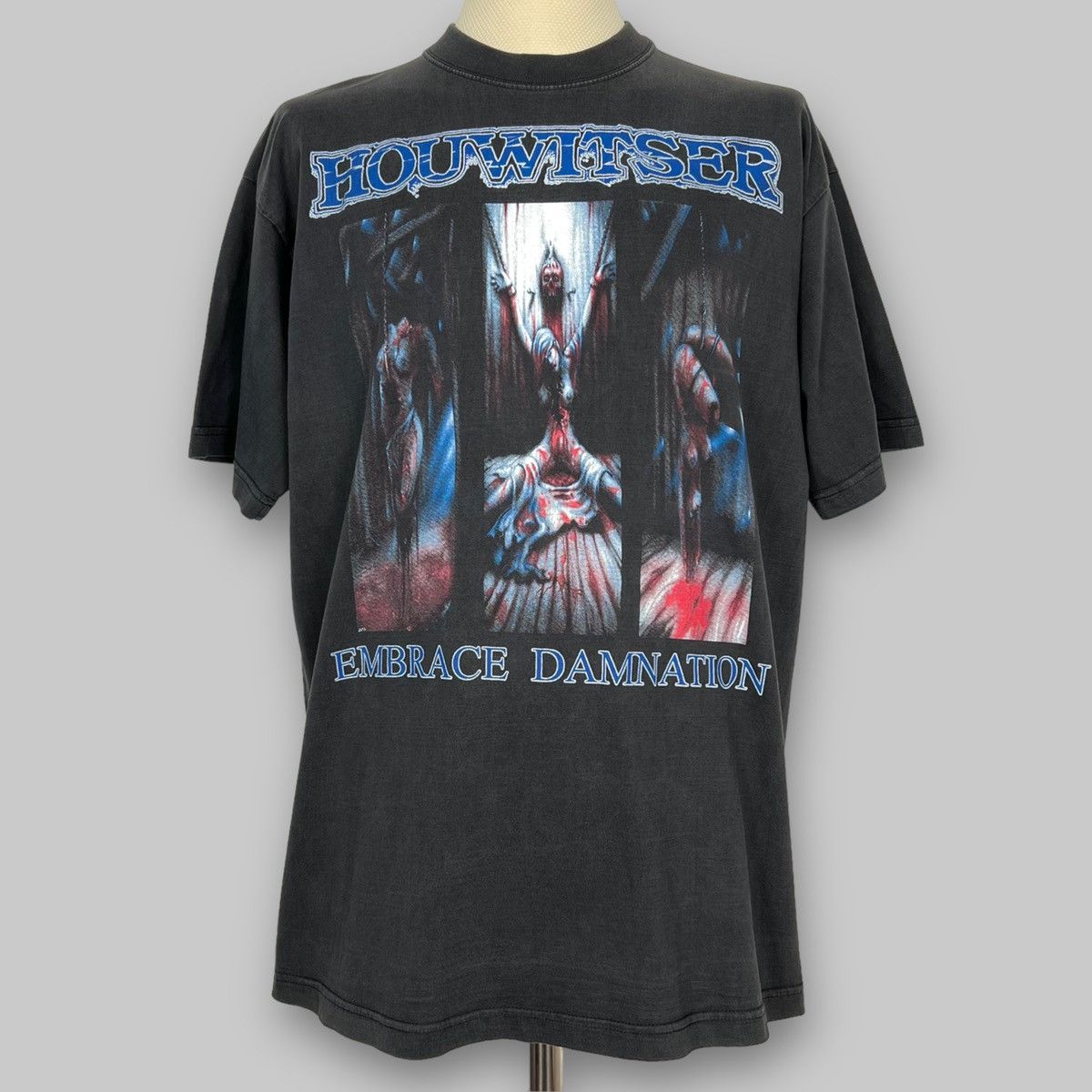 Band Tees Vintage 2000 Houwitser ‘Embrace Damnation’ Promo T Shirt Size US XL / EU 56 / 4 - 1 Thumbnail