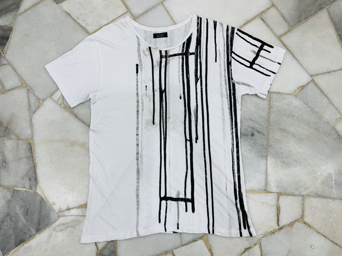 Zara T Shirt Zara Man Street Fasion Paint Design Size US L / EU 52-54 / 3 - 1 Thumbnail