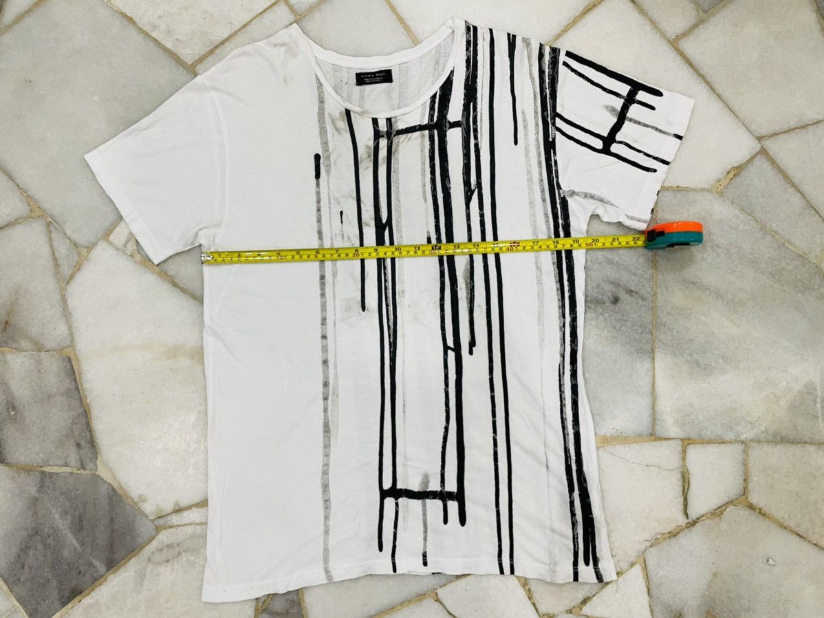 Zara T Shirt Zara Man Street Fasion Paint Design Size US L / EU 52-54 / 3 - 5 Thumbnail