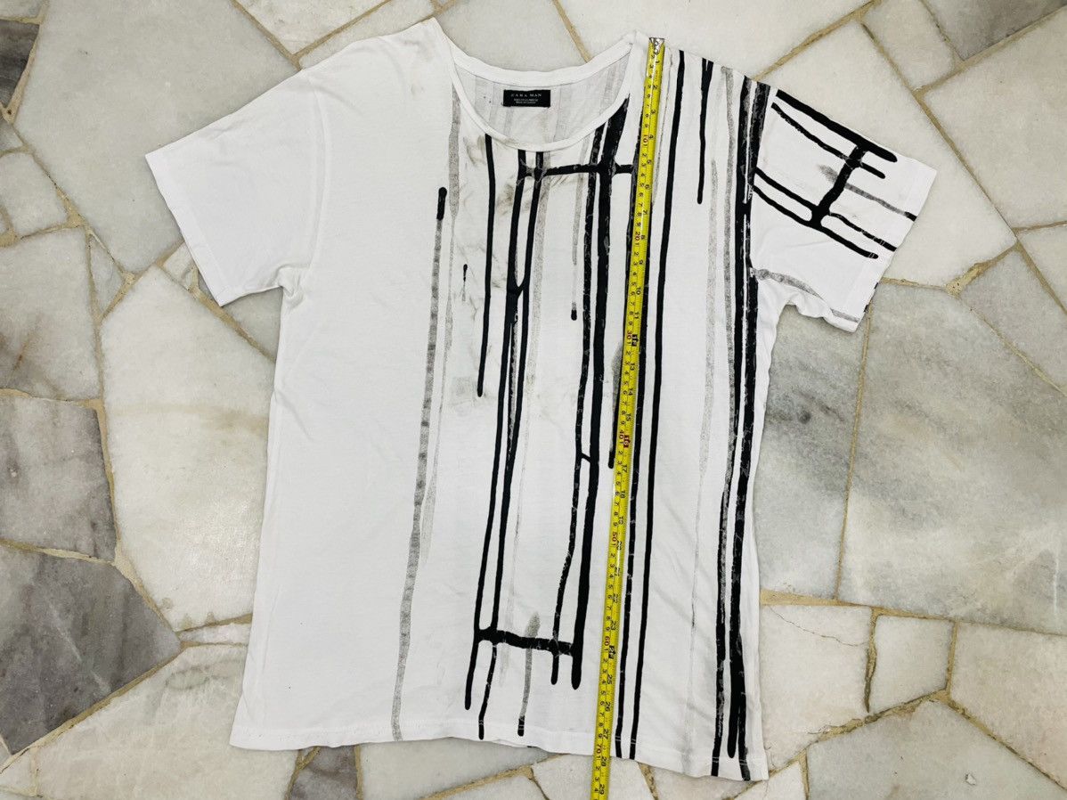 Zara T Shirt Zara Man Street Fasion Paint Design Size US L / EU 52-54 / 3 - 6 Thumbnail
