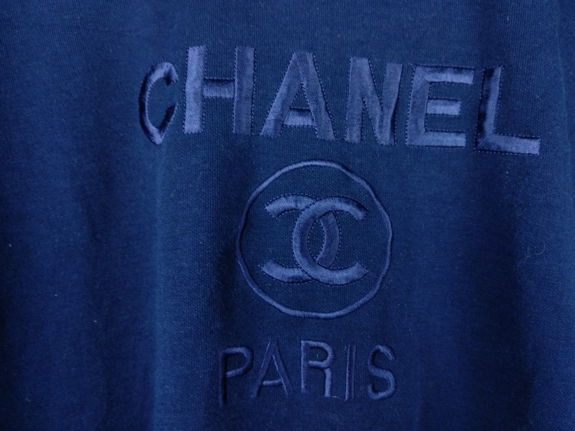 Chanel Vintage Chanel Paris Crewneck Sweatshirt