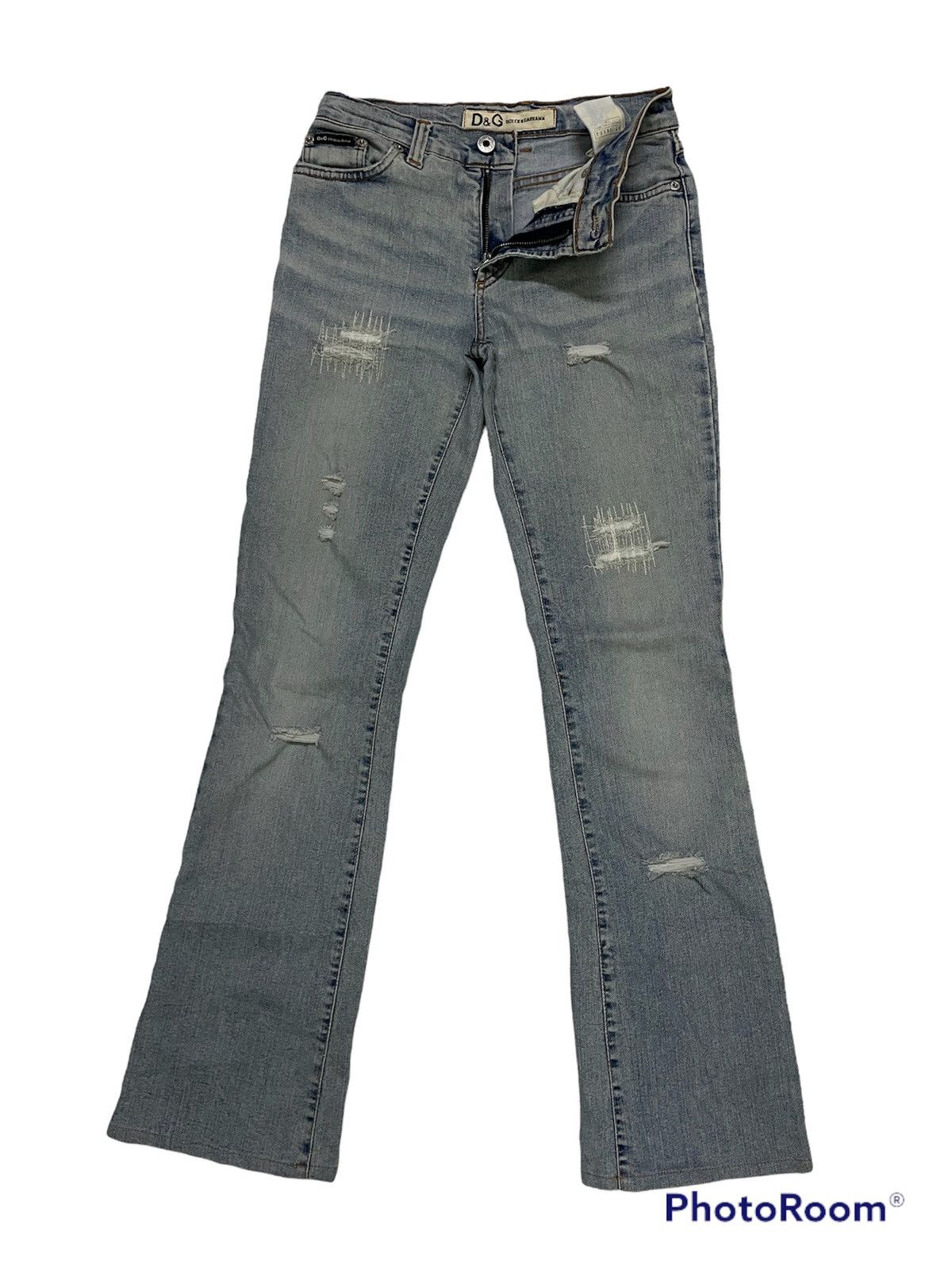 Dolce & Gabbana Vintage Dolce & Gabbana Distressed Denim Size US 26 / EU 42 - 2 Thumbnail