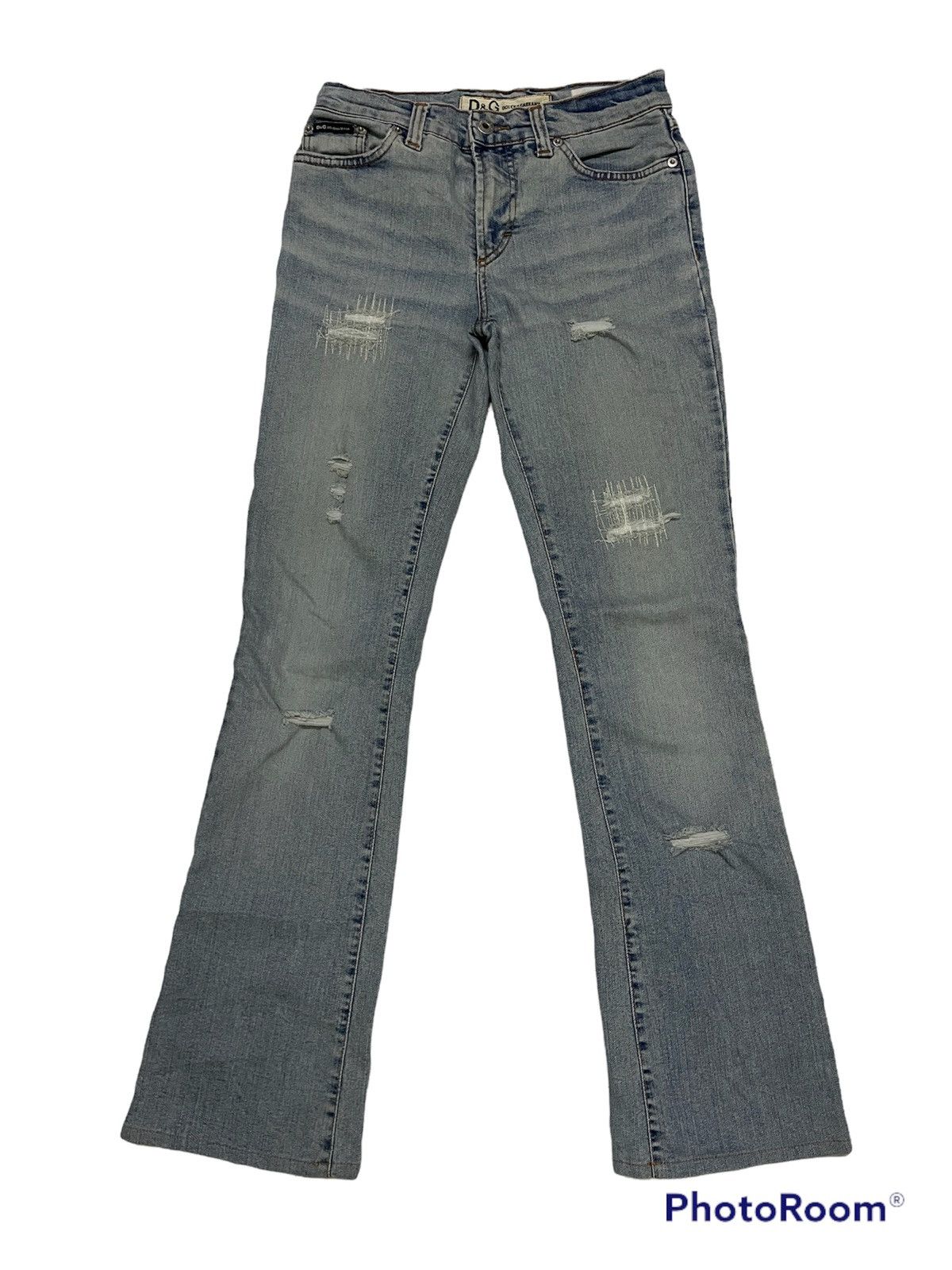 Dolce & Gabbana Vintage Dolce & Gabbana Distressed Denim Size US 26 / EU 42 - 1 Thumbnail