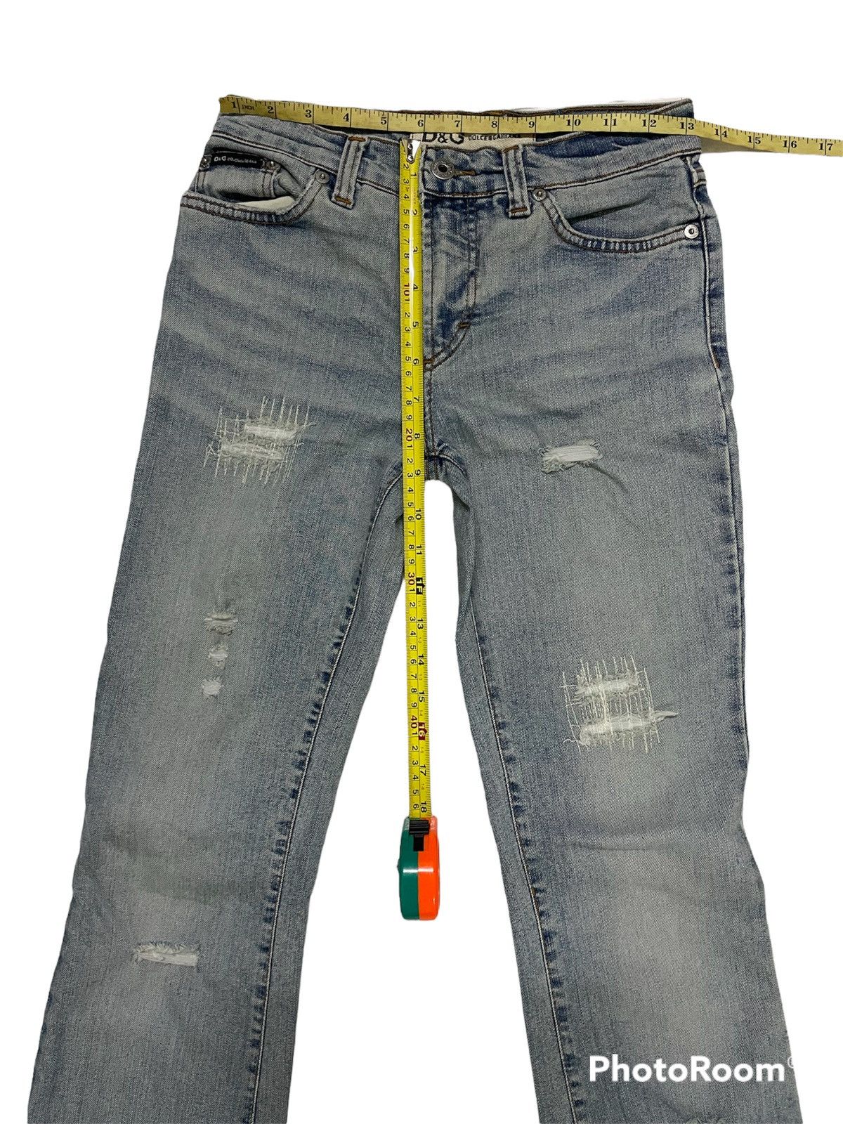 Dolce & Gabbana Vintage Dolce & Gabbana Distressed Denim Size US 26 / EU 42 - 4 Thumbnail