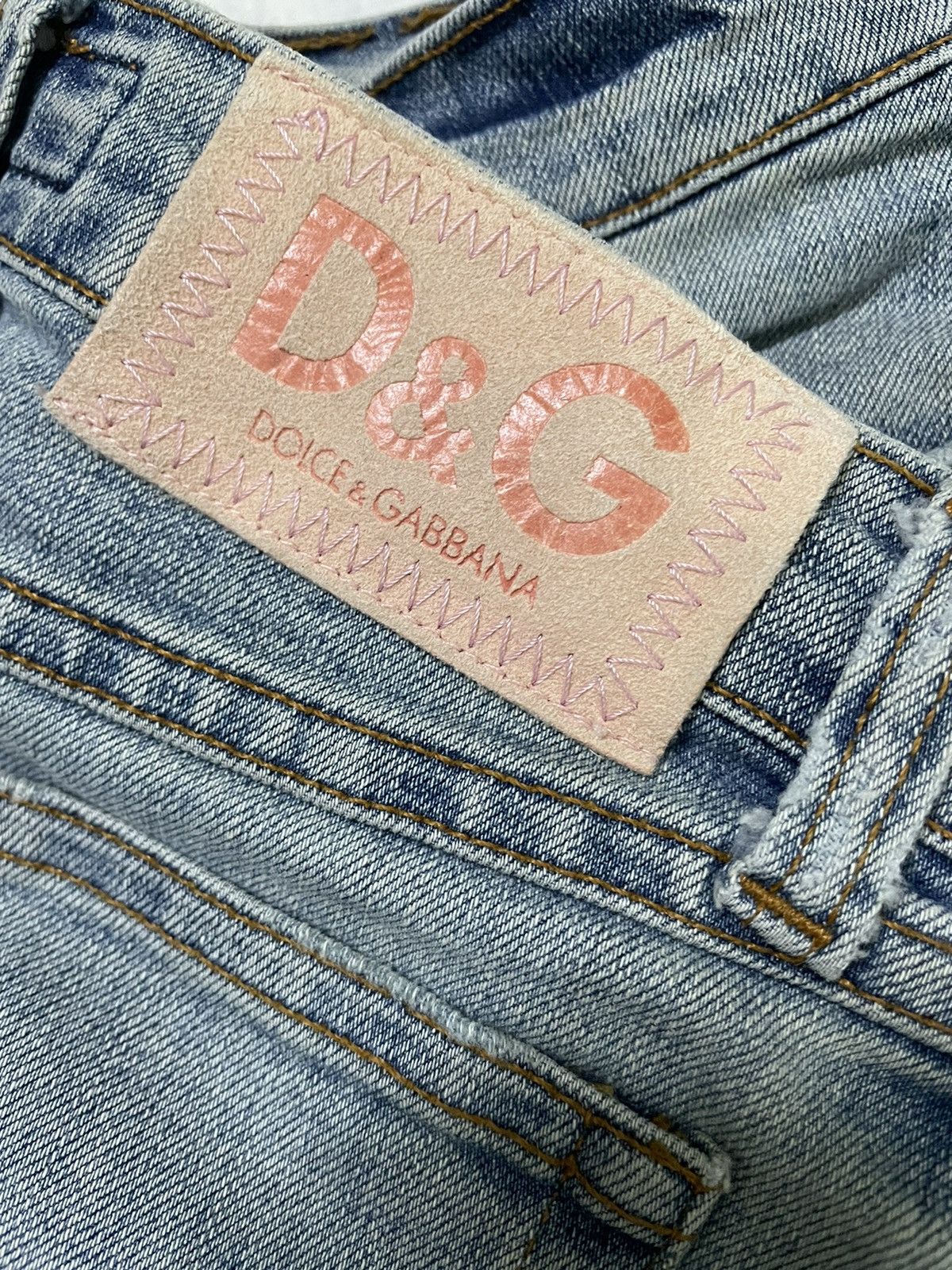 Dolce & Gabbana Vintage Dolce & Gabbana Distressed Denim Size US 26 / EU 42 - 15 Thumbnail