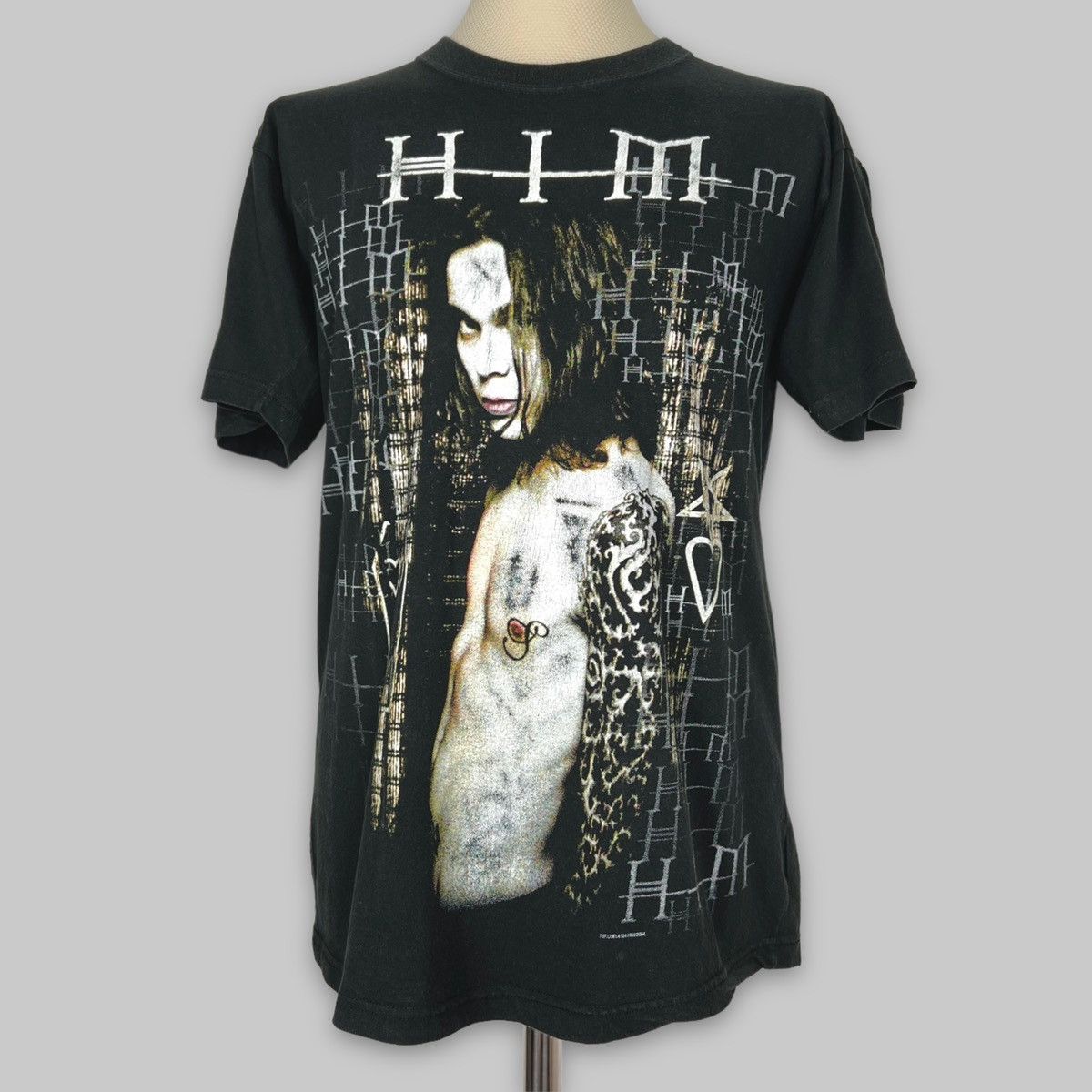 Band Tees Vintage 2004 HIM ‘In Iggy We Trust’ Euro Bootleg T Shirt Size US L / EU 52-54 / 3 - 1 Thumbnail