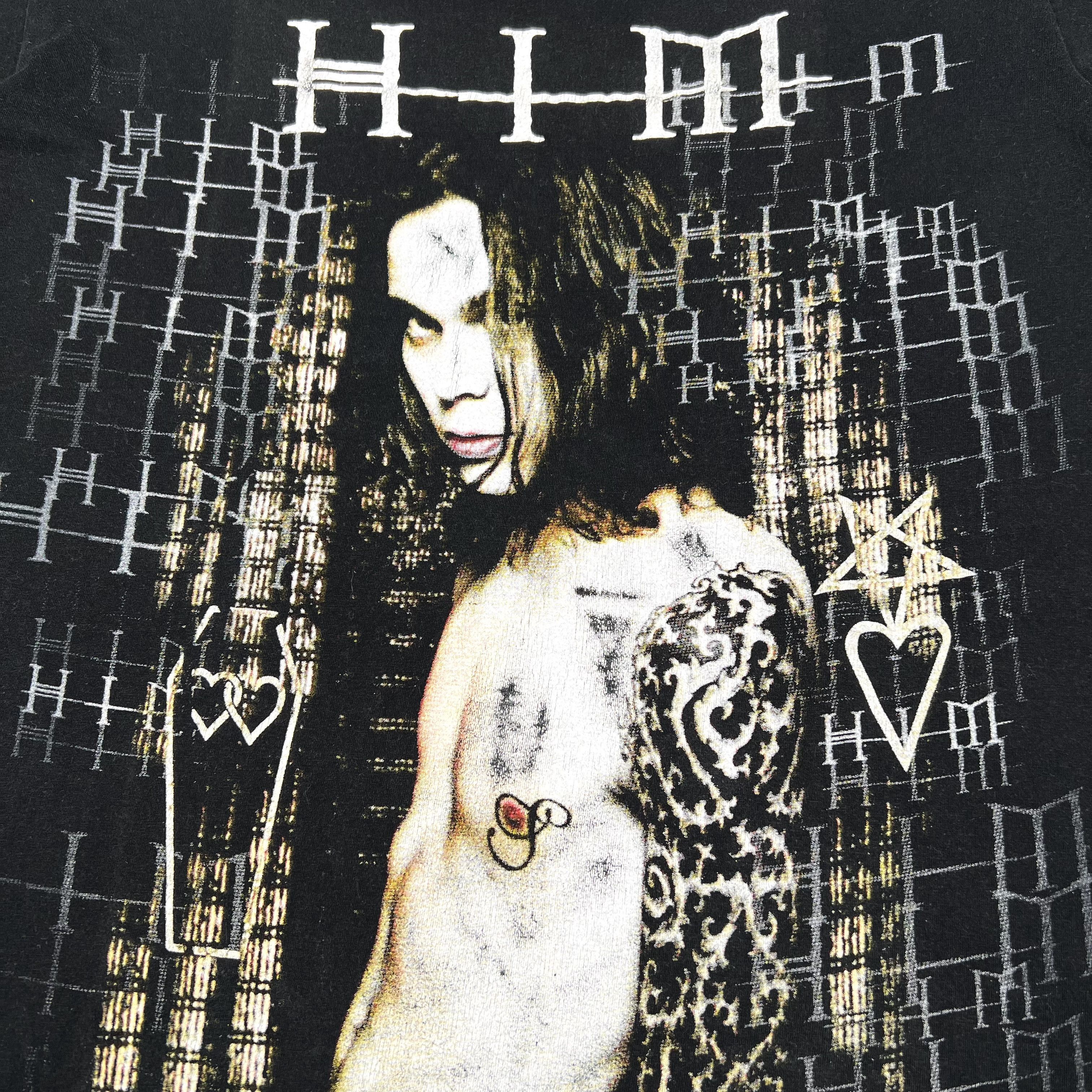 Band Tees Vintage 2004 HIM ‘In Iggy We Trust’ Euro Bootleg T Shirt Size US L / EU 52-54 / 3 - 5 Thumbnail