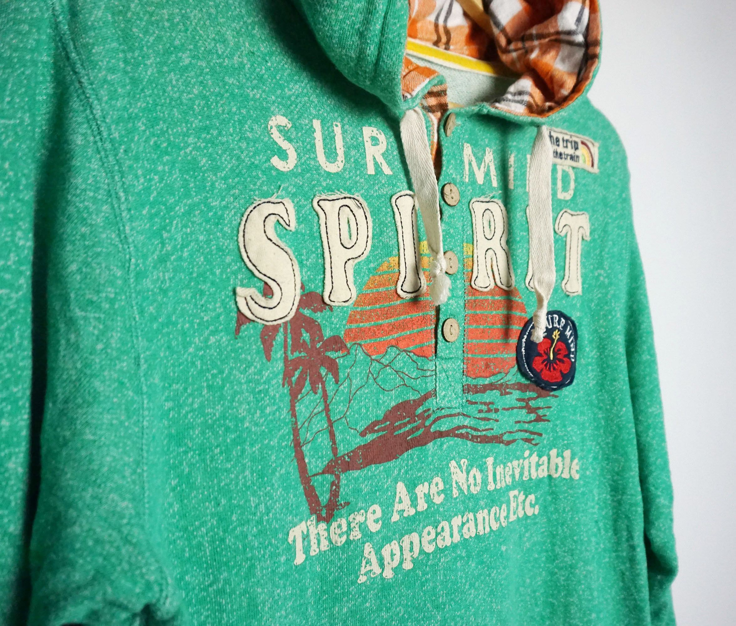 Japanese Brand RAGOUT Patched and Printed Hoodie Size US M / EU 48-50 / 2 - 8 Thumbnail