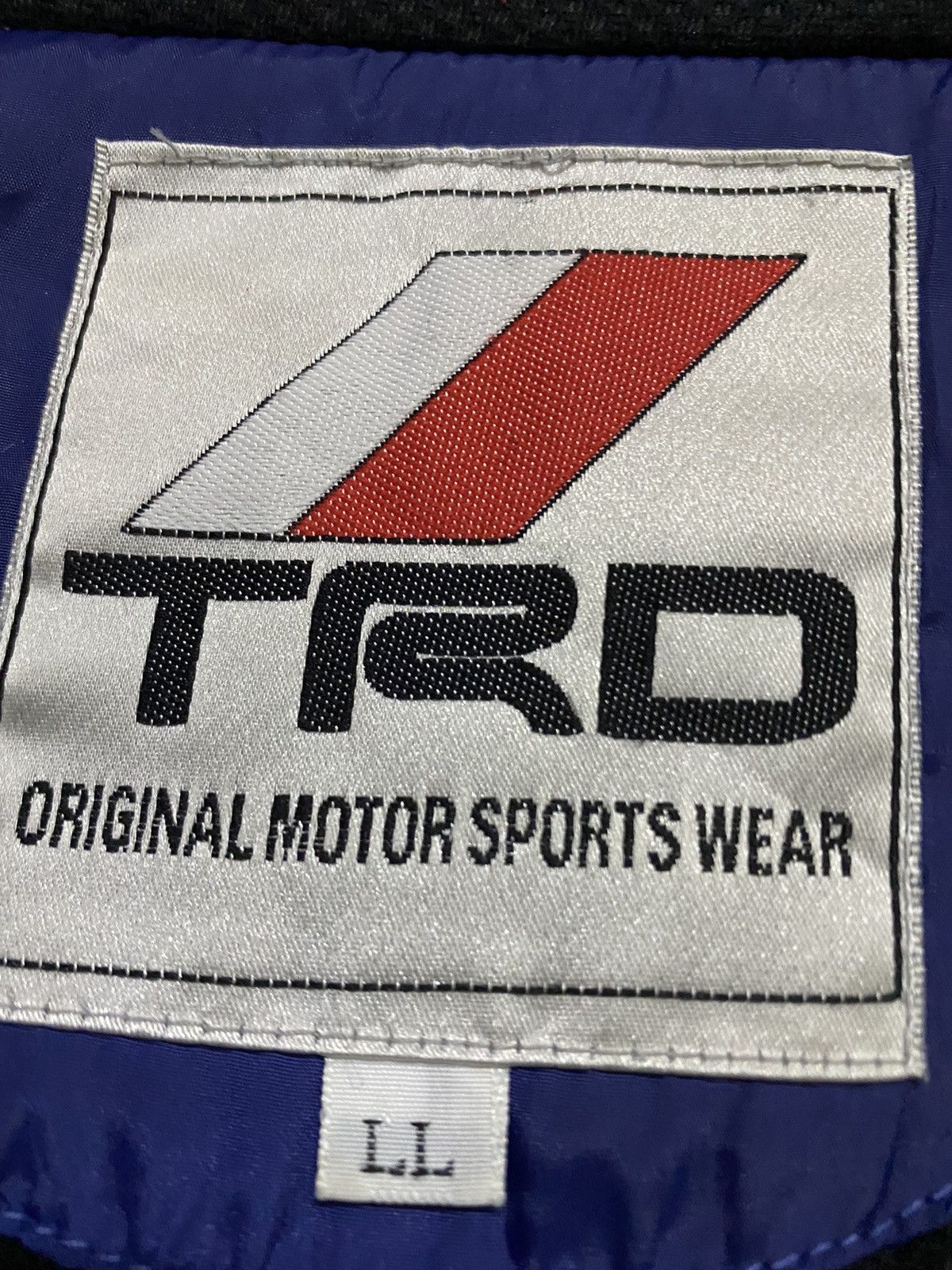 Japanese Brand TRD Motor Sport Wear Embroidery Logo Jacket Size US L / EU 52-54 / 3 - 15 Thumbnail