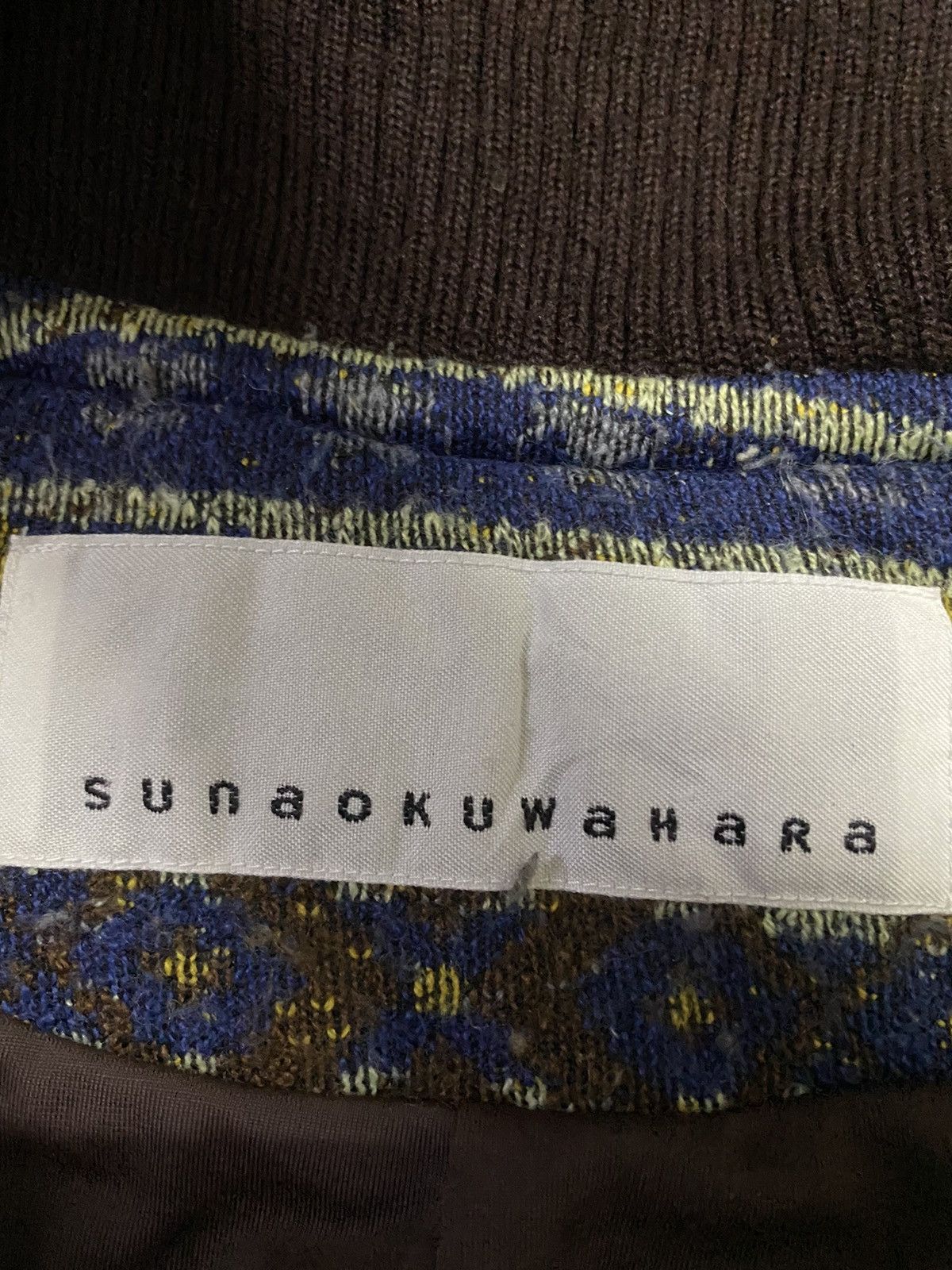 Issey Miyake Sunaokuwahara by Issey Miyaki Navajo Design Wool Jacket Size US M / EU 48-50 / 2 - 9 Thumbnail
