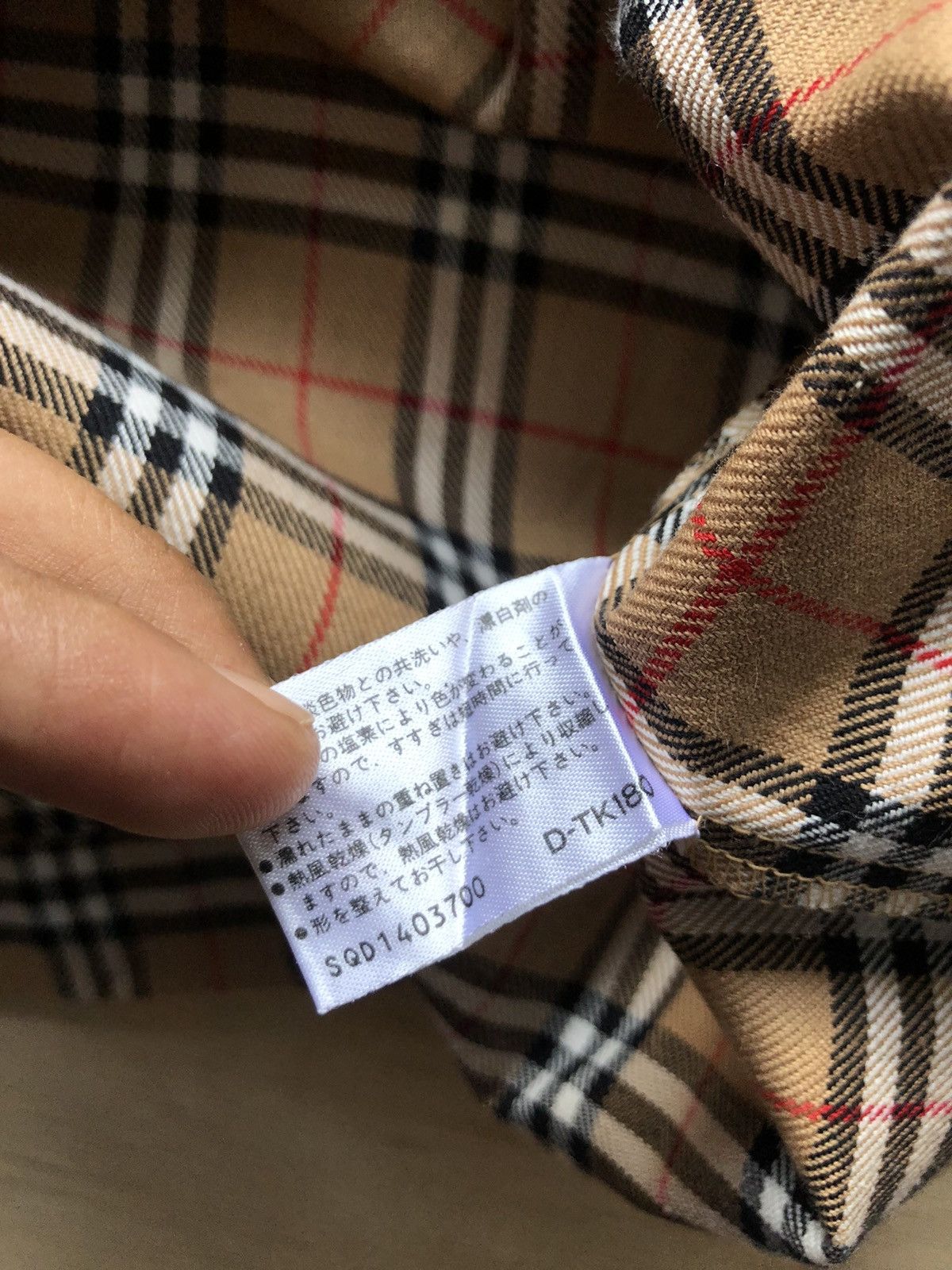 Burberry 1990s Burberrys nova-check Open Collar Shirt Size US L / EU 52-54 / 3 - 11 Thumbnail
