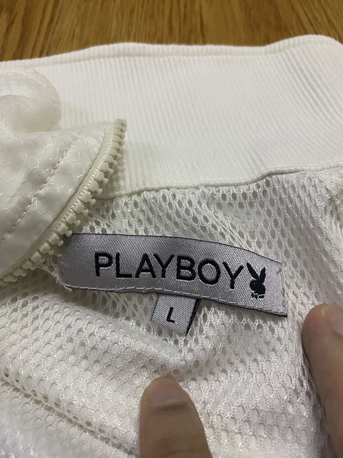 Playboy × Vintage Vintage Playboy Biglogo Light Jacket Size US L / EU 52-54 / 3 - 13 Thumbnail