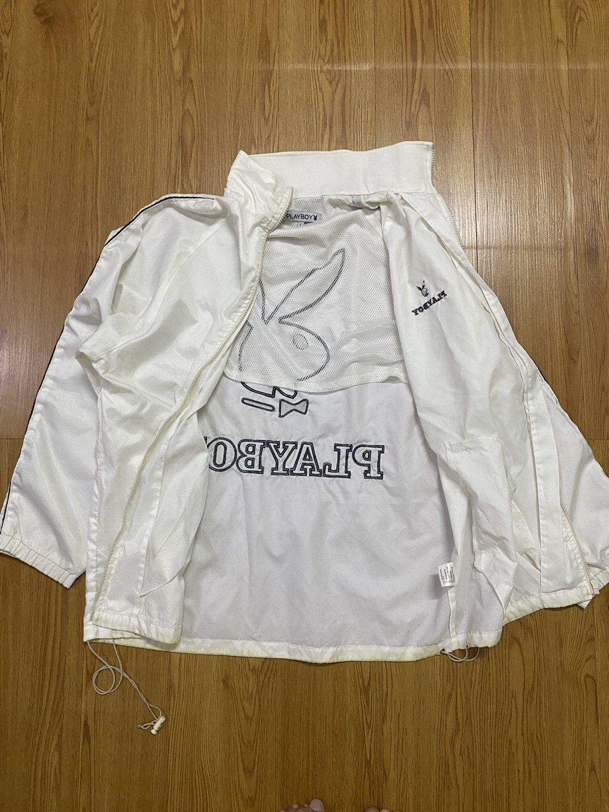 Playboy × Vintage Vintage Playboy Biglogo Light Jacket Size US L / EU 52-54 / 3 - 3 Thumbnail