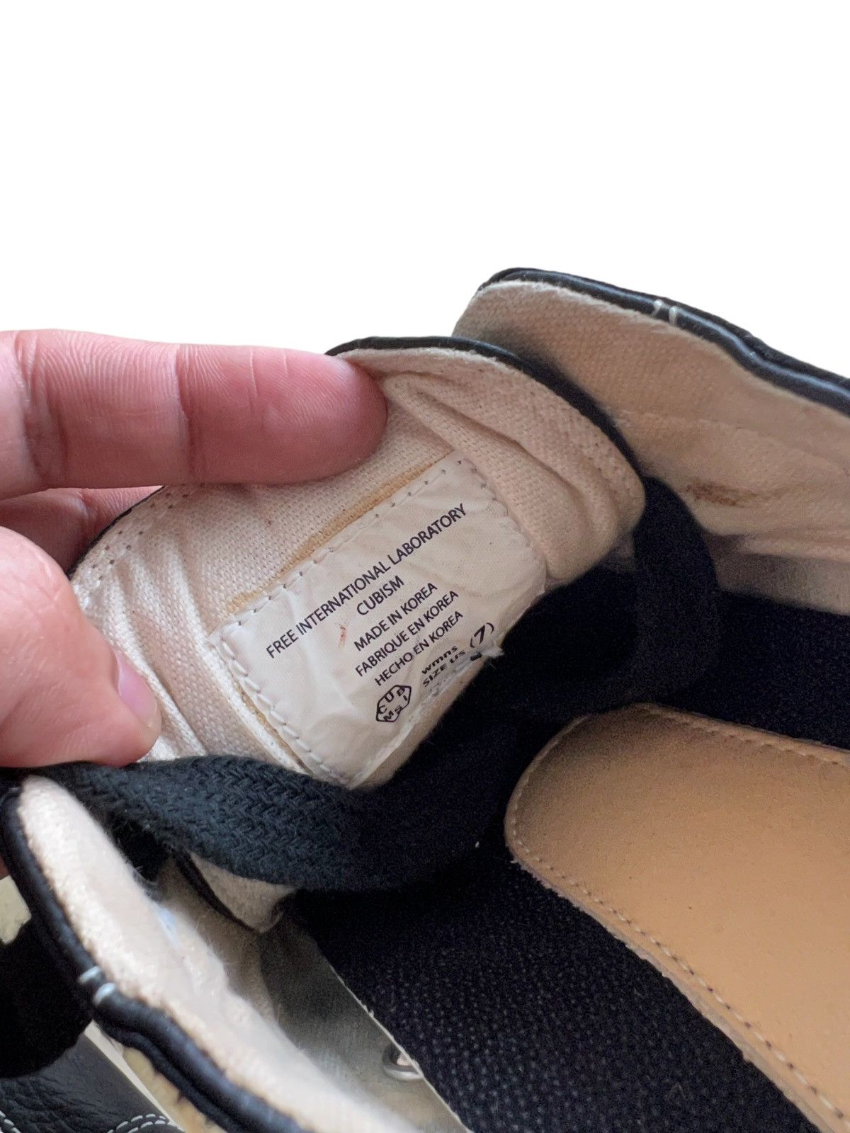 Visvim GRAIL🔥OG Visvim Cubism Irregular Pair Low Top Sneakers Size US 7 / EU 40 - 8 Thumbnail