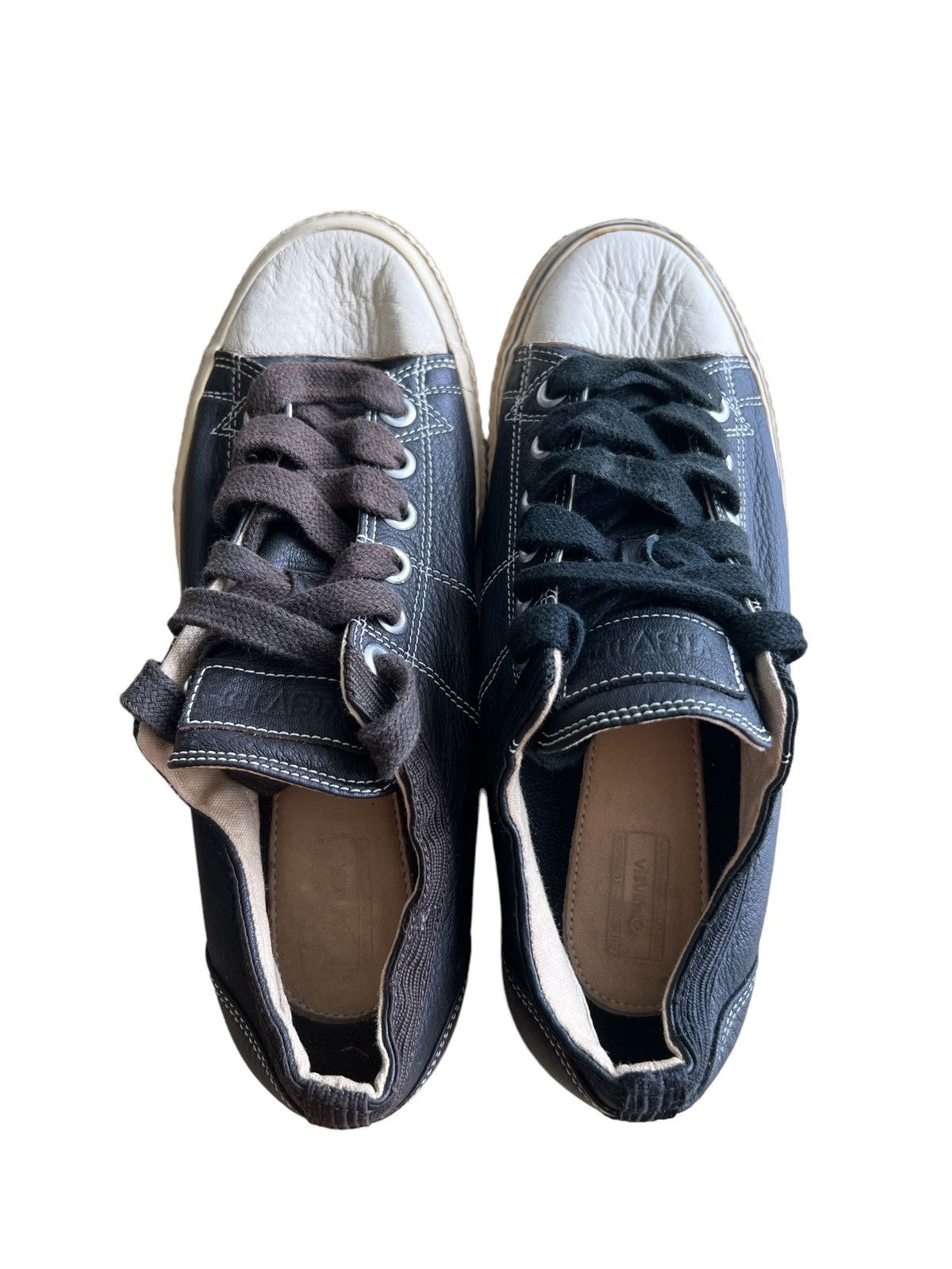 Visvim GRAIL🔥OG Visvim Cubism Irregular Pair Low Top Sneakers Size US 7 / EU 40 - 4 Thumbnail