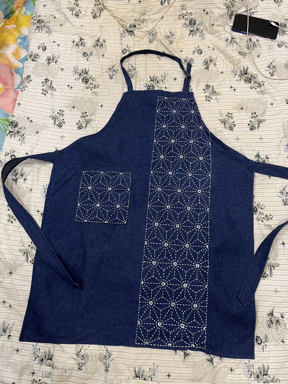 Vintage (Yyy). JAPANESE SASHIKO ART APRON Size ONE SIZE - 1 Thumbnail