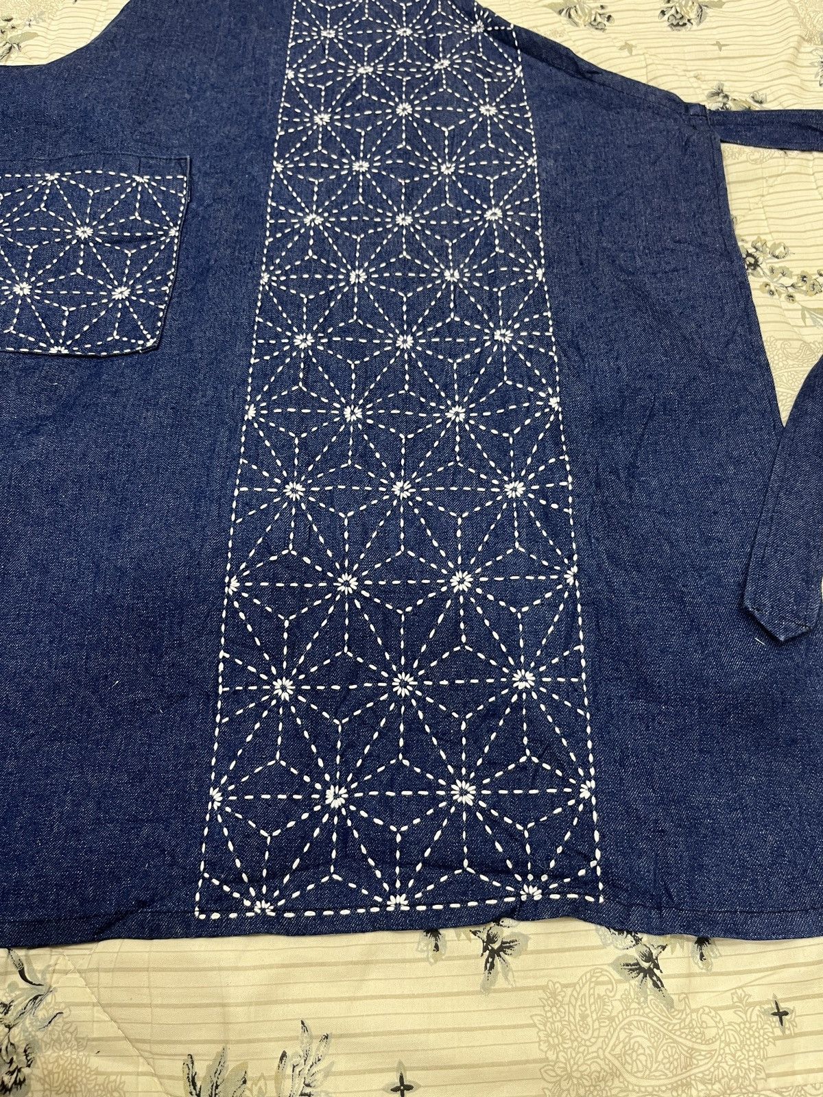 Vintage (Yyy). JAPANESE SASHIKO ART APRON Size ONE SIZE - 4 Thumbnail
