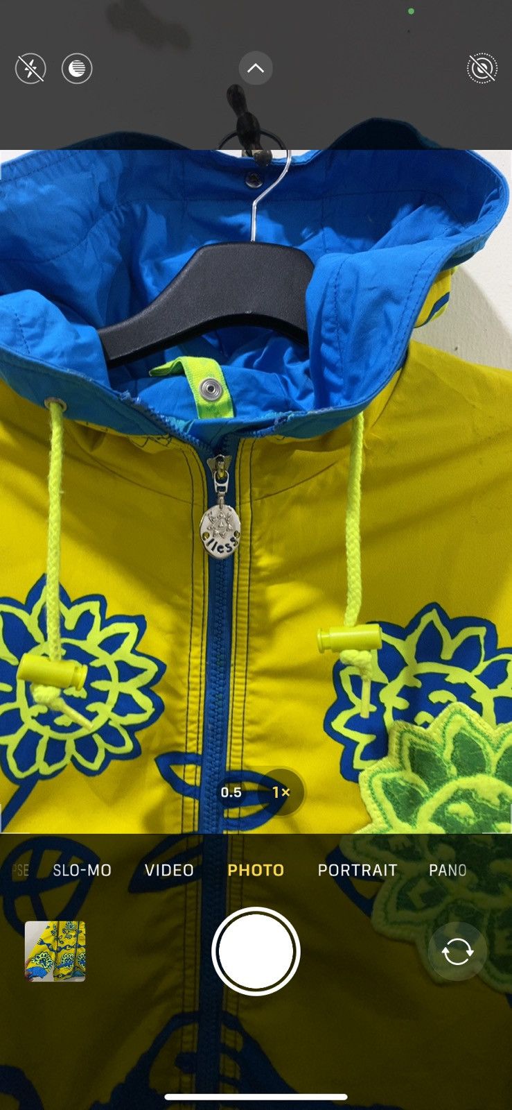 Vintage 🔥Vintage🔥 Ellesse Sun Flower Full Printed Outdoor Jacket Size US M / EU 48-50 / 2 - 6 Thumbnail