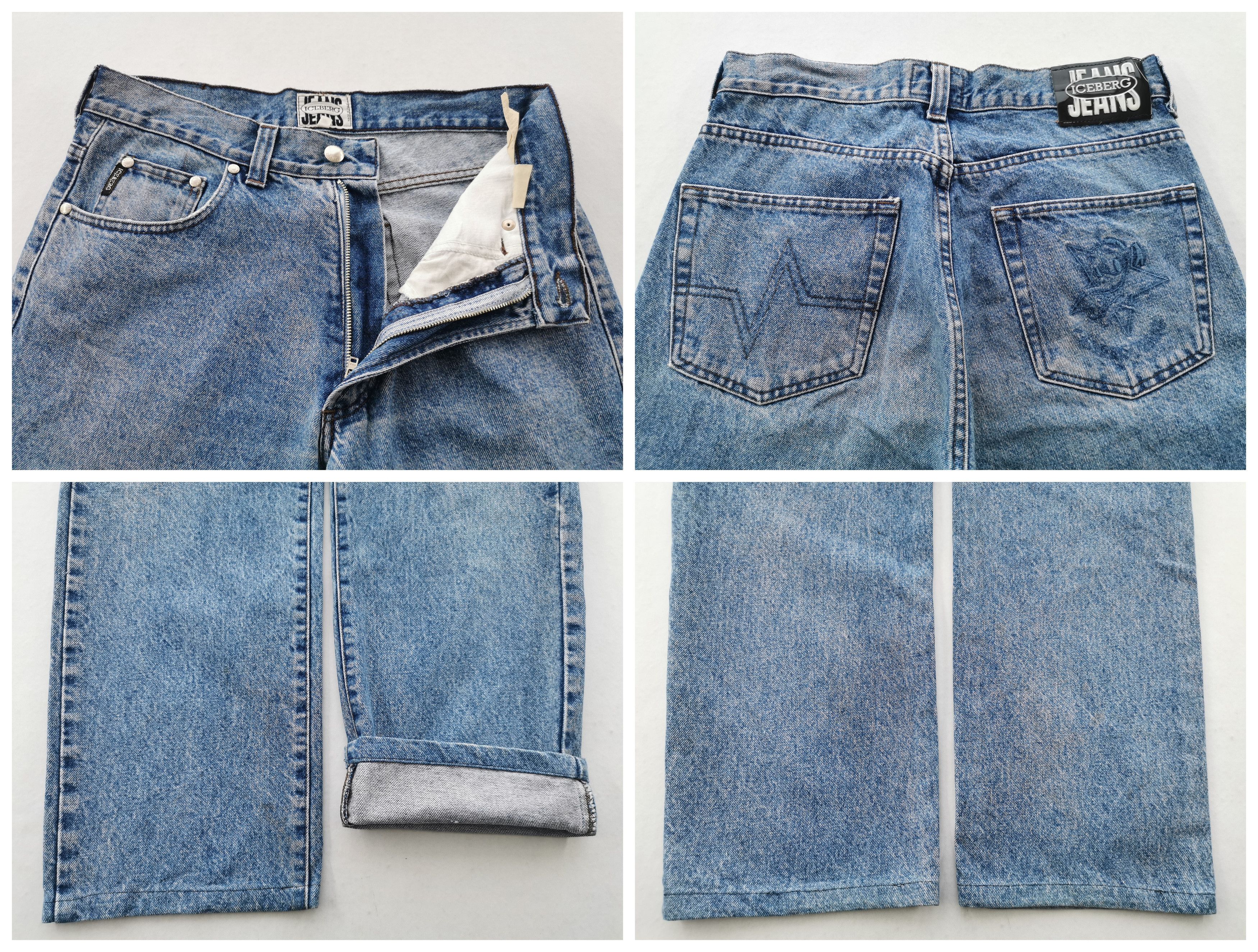 Vintage Iceberg Donald Duck Denim Made In Italy Size 32