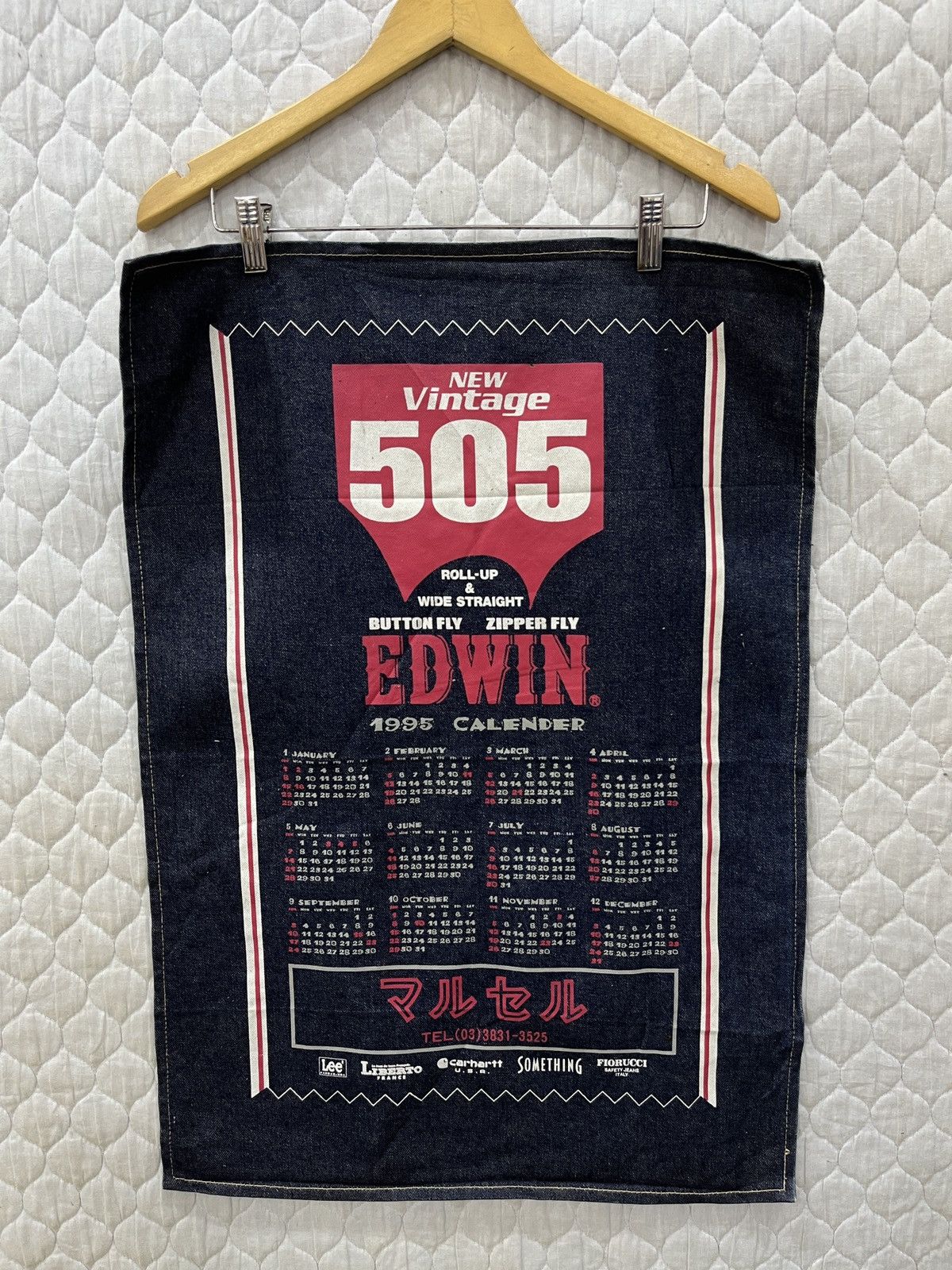Vintage (Yyy). VINTAGE 1995 JAPANESE DENIM CALENDAR Size ONE SIZE - 1 Thumbnail