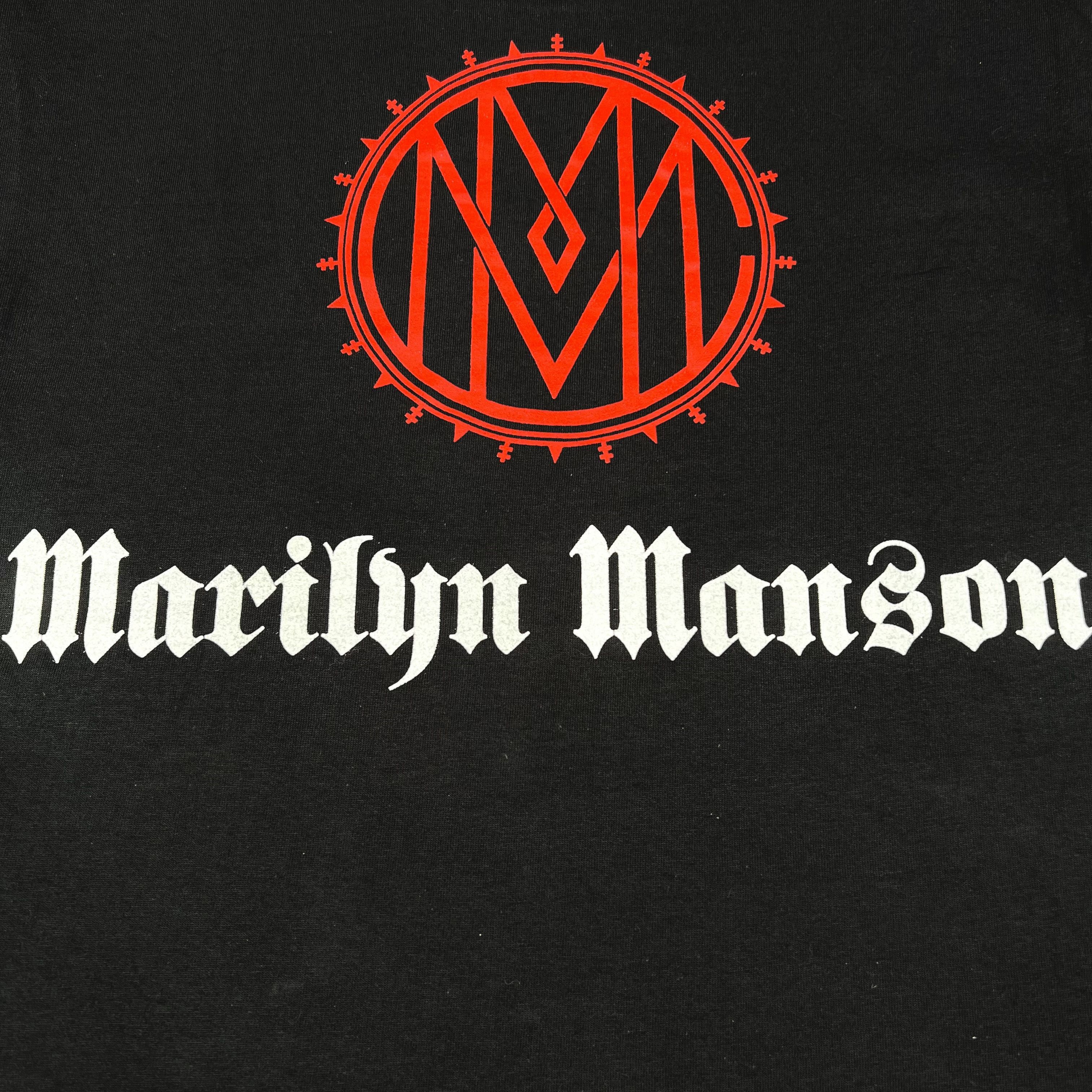 Band Tees Vintage 2000 Marilyn Manson The Celebritarian Giant T Shirt Size US M / EU 48-50 / 2 - 6 Thumbnail