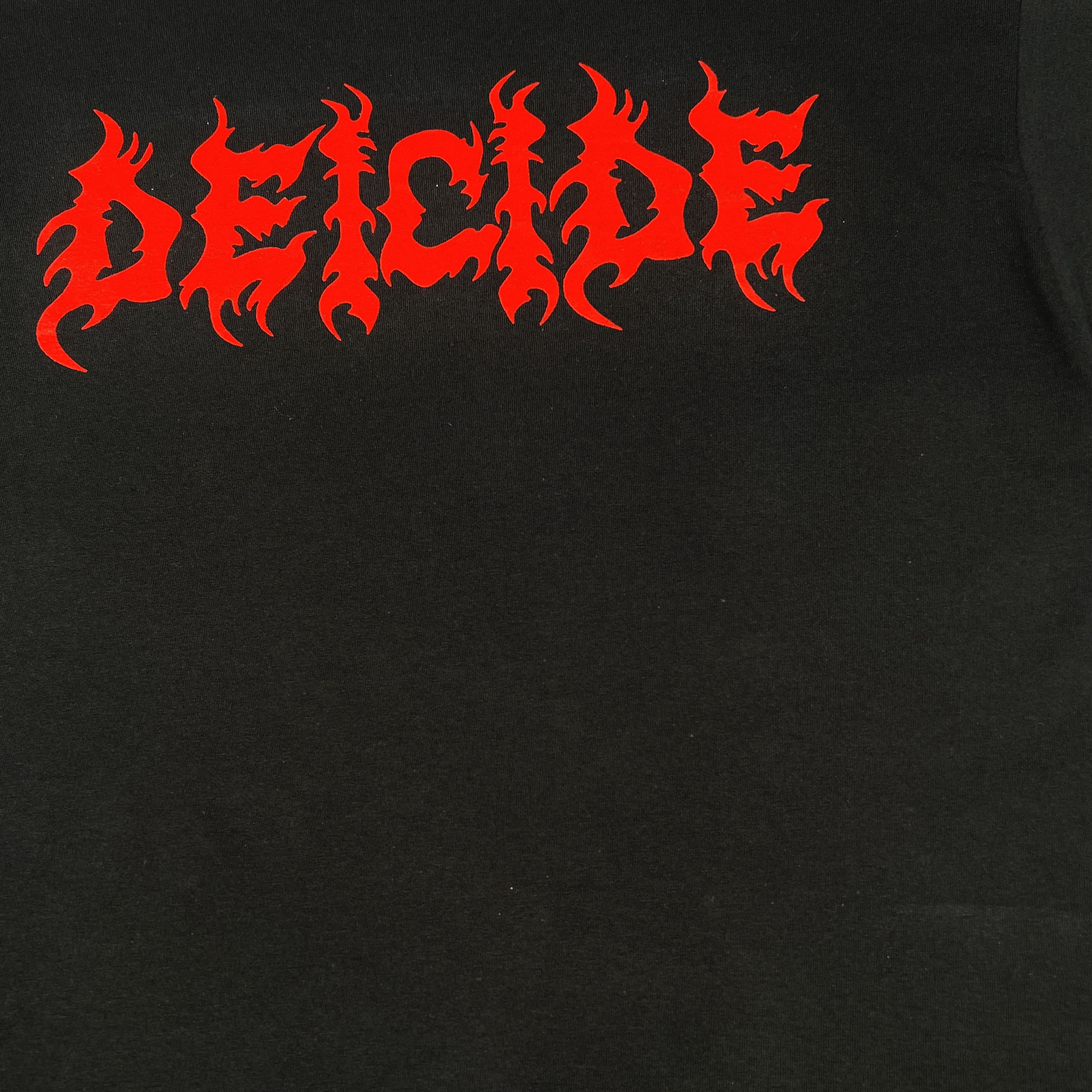Band Tees Vintage Early 00s Deicide 666 Logo Screen Stars T Shirt Size US XL / EU 56 / 4 - 6 Thumbnail
