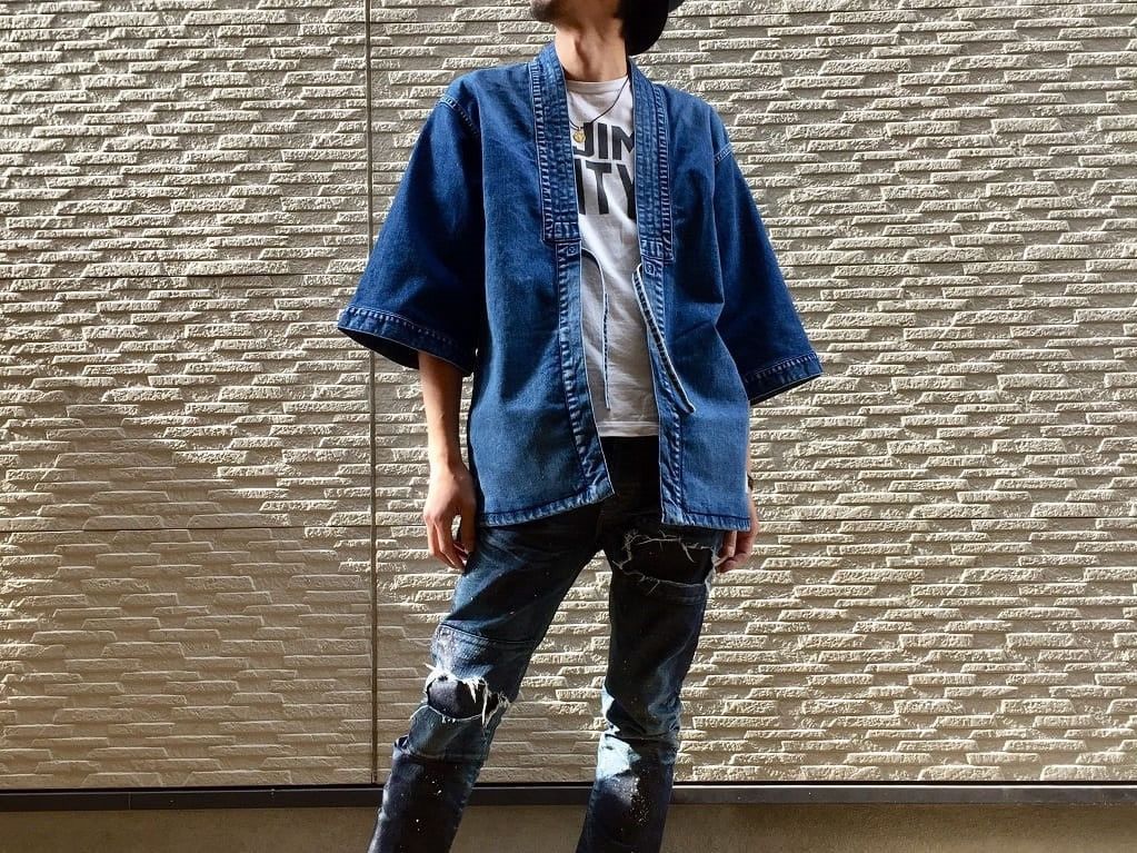Blue Blue Japan 70s Denim Jacket Woven Indogo Dyed Samurai Visvim Inspired Size US L / EU 52-54 / 3 - 2 Thumbnail