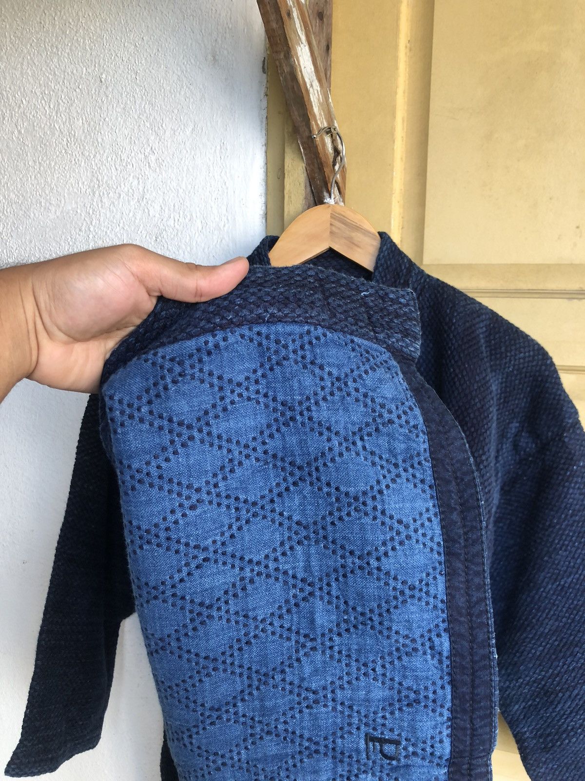 Blue Blue Japan 70s Denim Jacket Woven Indogo Dyed Samurai Visvim Inspired Size US L / EU 52-54 / 3 - 16 Thumbnail