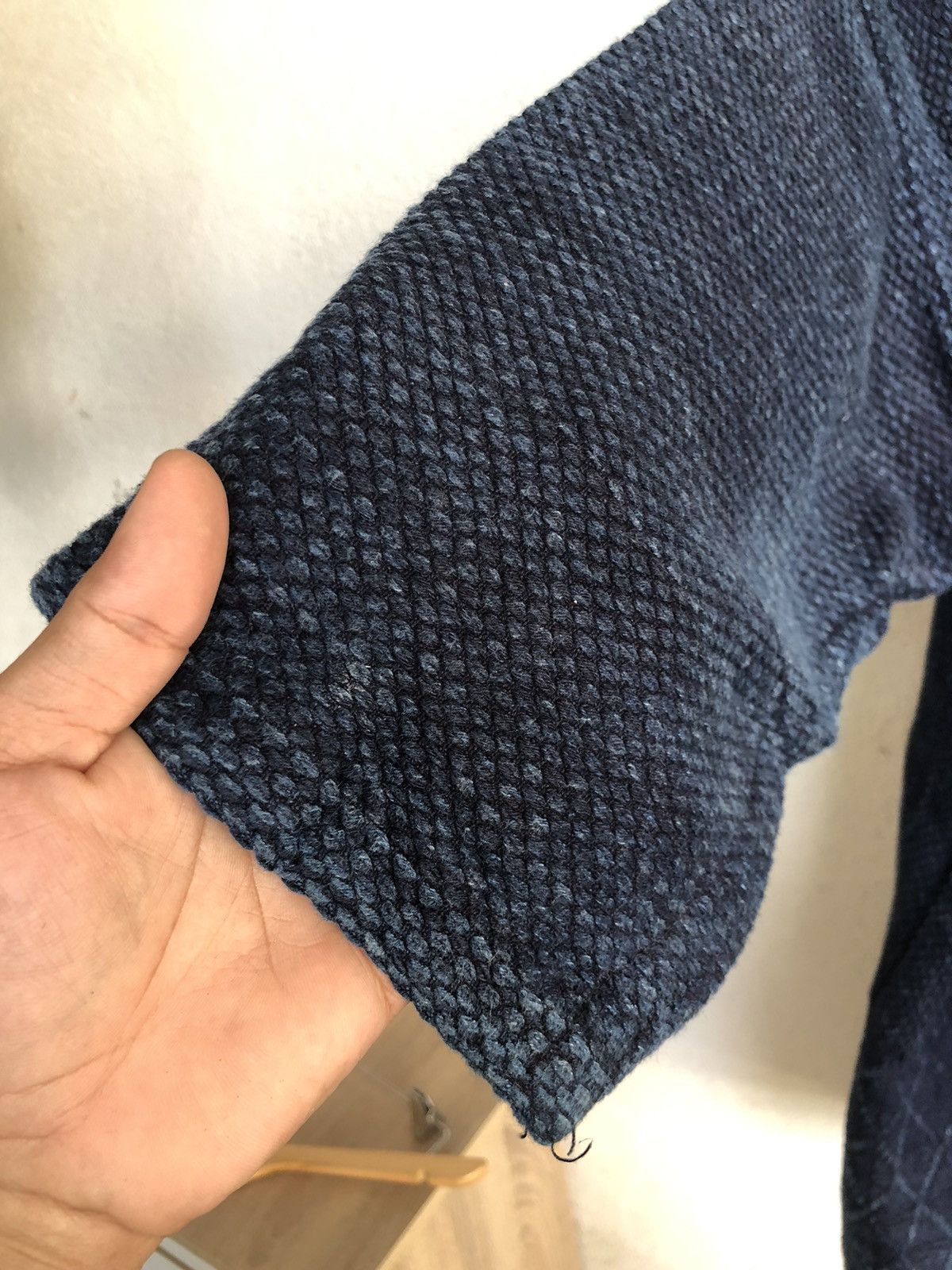 Blue Blue Japan 70s Denim Jacket Woven Indogo Dyed Samurai Visvim Inspired Size US L / EU 52-54 / 3 - 9 Thumbnail