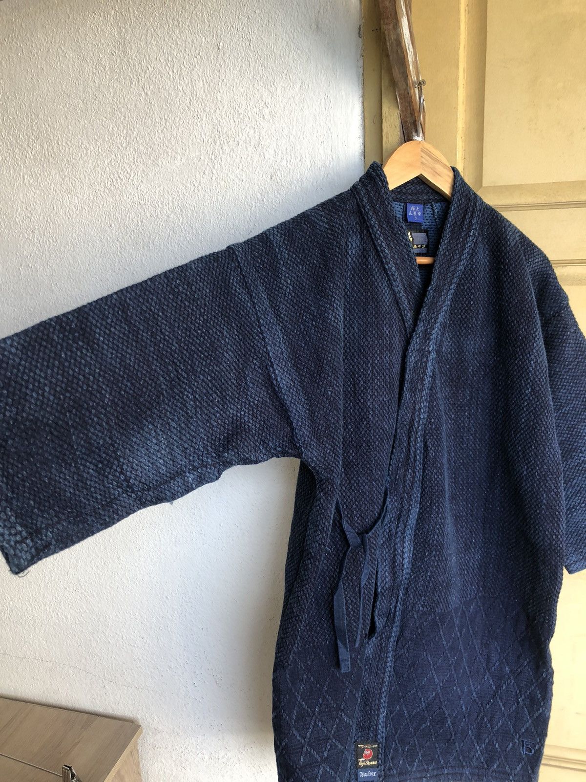 Blue Blue Japan 70s Denim Jacket Woven Indogo Dyed Samurai Visvim Inspired Size US L / EU 52-54 / 3 - 8 Thumbnail