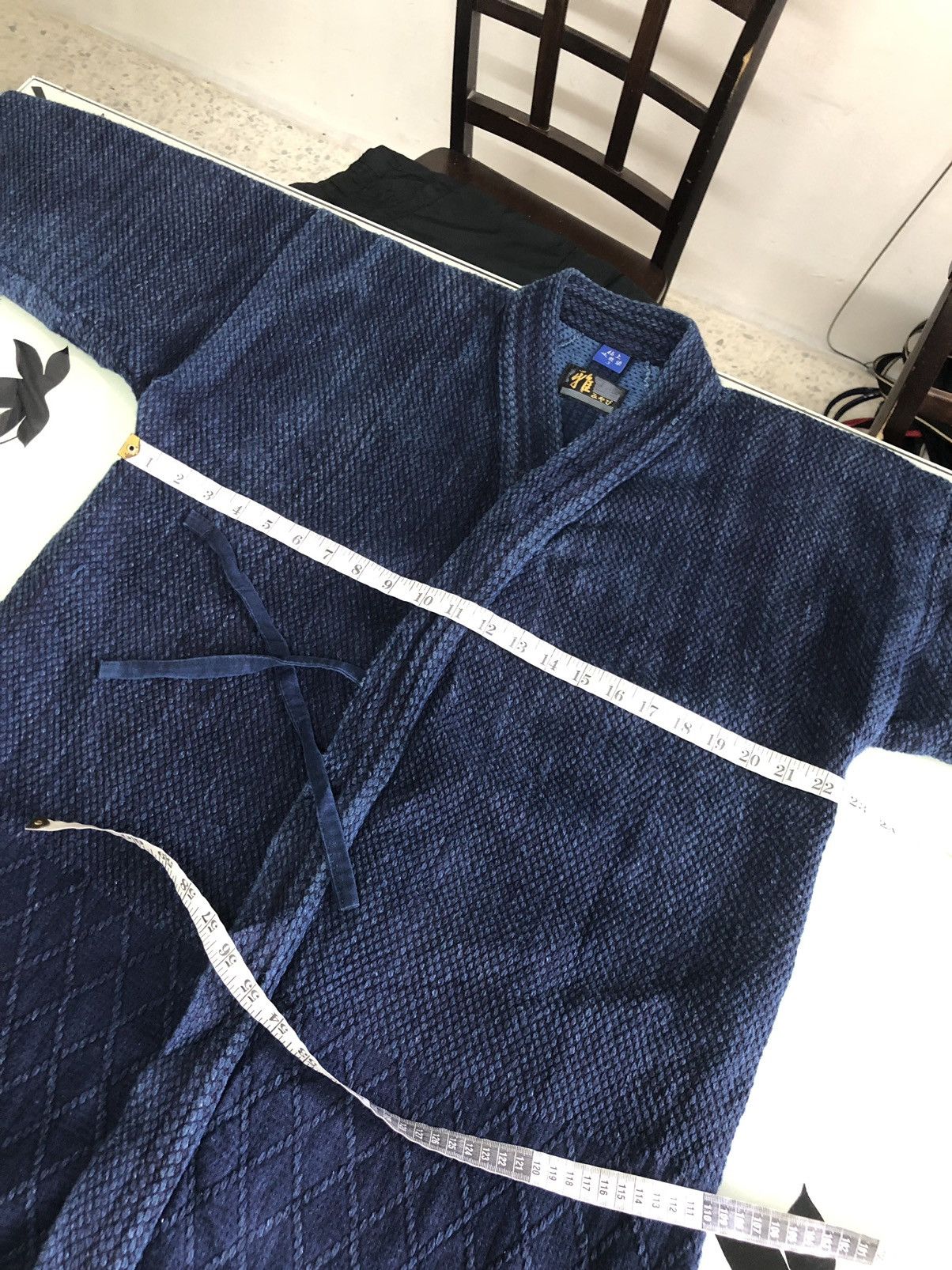 Blue Blue Japan 70s Denim Jacket Woven Indogo Dyed Samurai Visvim Inspired Size US L / EU 52-54 / 3 - 21 Thumbnail
