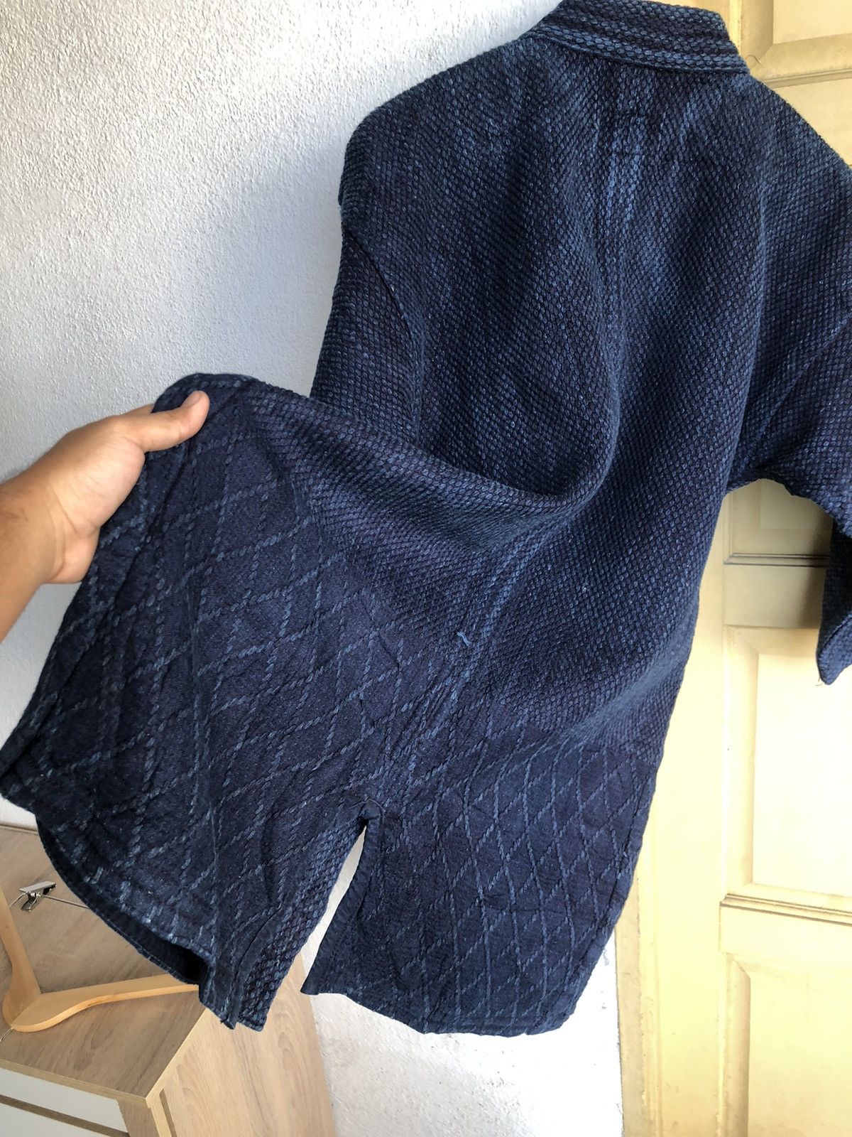 Blue Blue Japan 70s Denim Jacket Woven Indogo Dyed Samurai Visvim Inspired Size US L / EU 52-54 / 3 - 20 Thumbnail