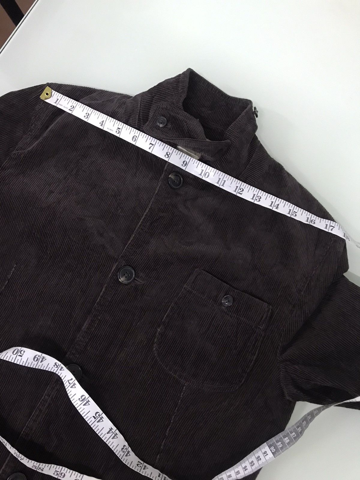 Vintage Vintagr Harvard Boston Brown Corduroy Chore Jacket Size US L / EU 52-54 / 3 - 17 Thumbnail