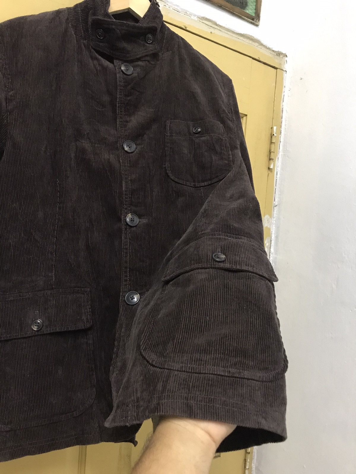 Vintage Vintagr Harvard Boston Brown Corduroy Chore Jacket Size US L / EU 52-54 / 3 - 7 Thumbnail