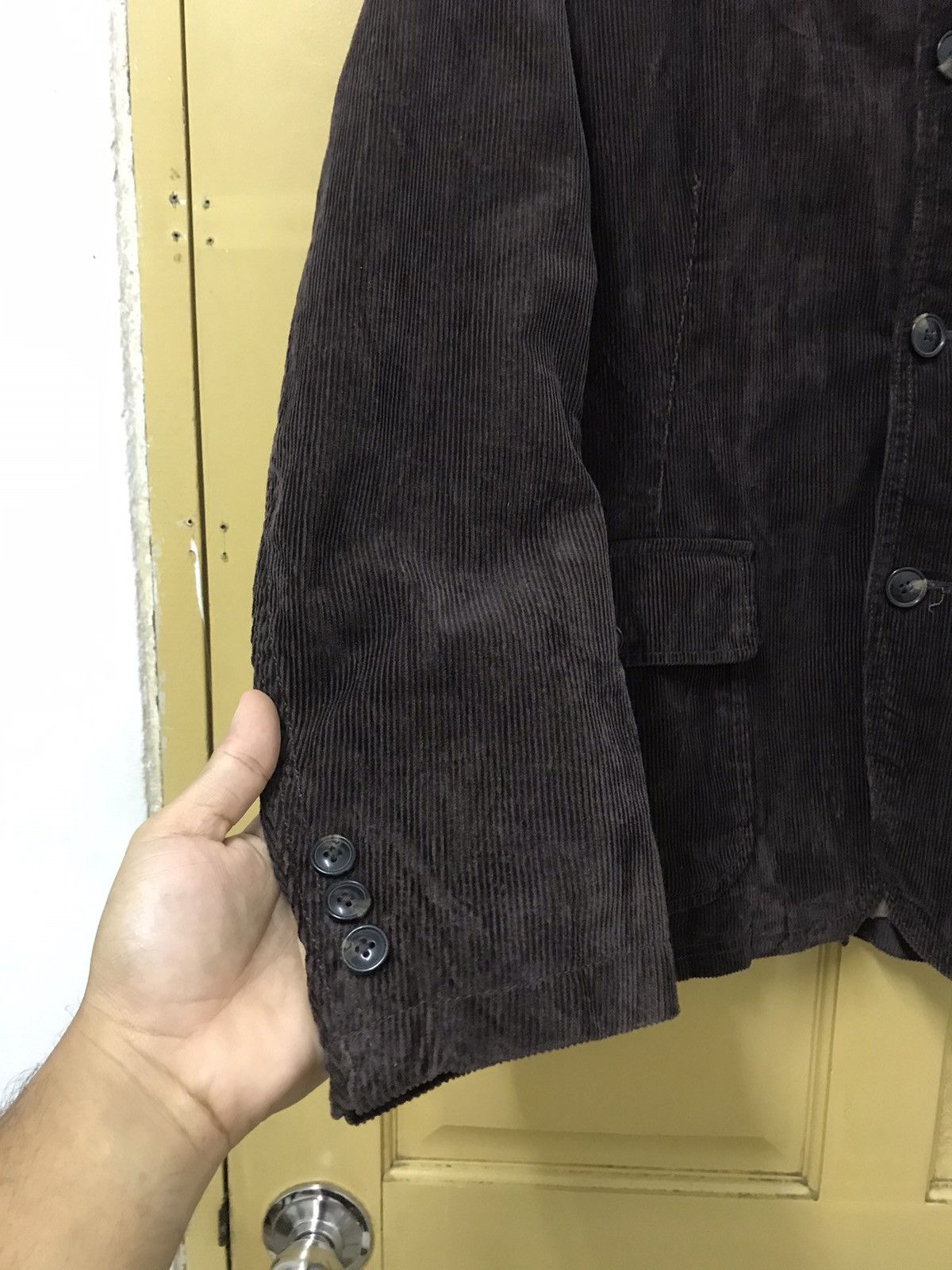 Vintage Vintagr Harvard Boston Brown Corduroy Chore Jacket Size US L / EU 52-54 / 3 - 5 Thumbnail
