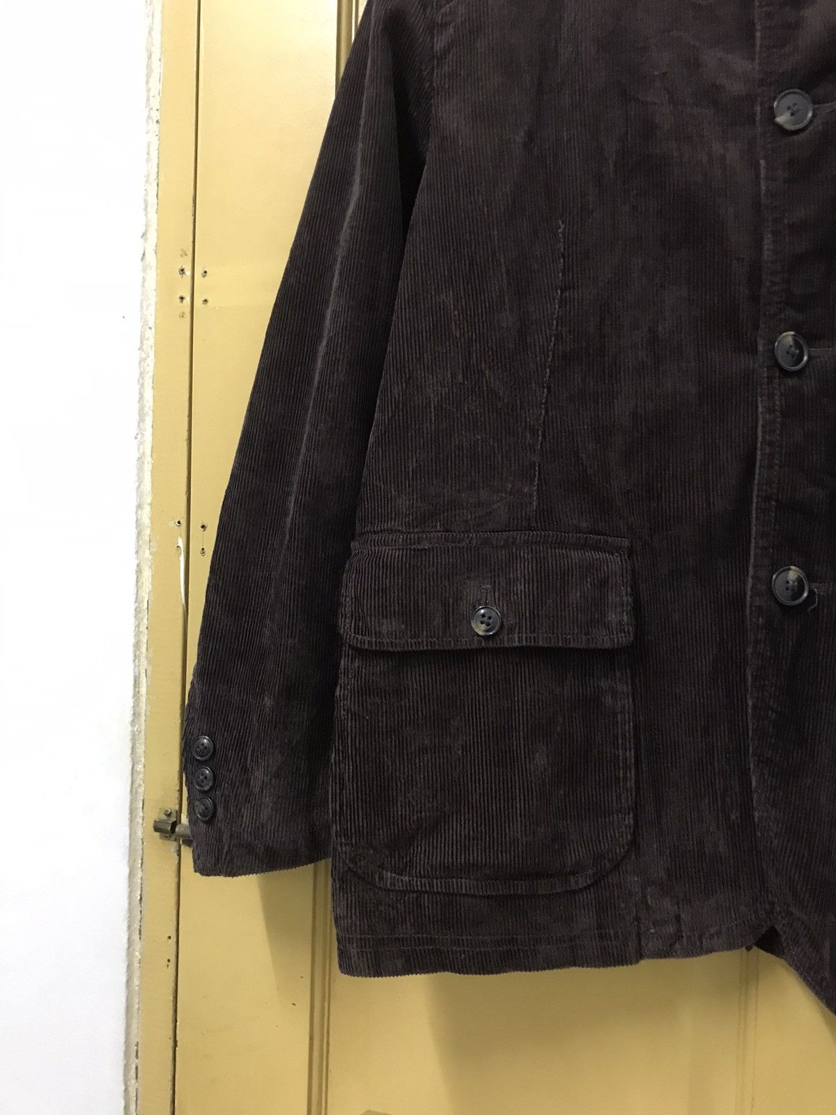 Vintage Vintagr Harvard Boston Brown Corduroy Chore Jacket Size US L / EU 52-54 / 3 - 12 Thumbnail