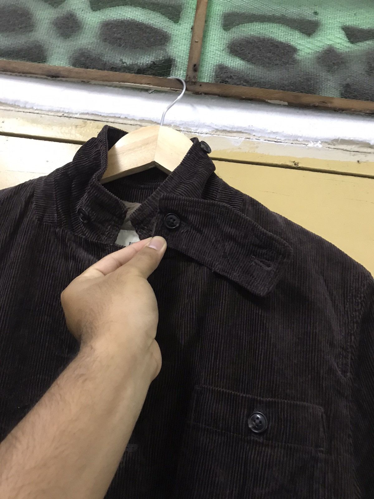 Vintage Vintagr Harvard Boston Brown Corduroy Chore Jacket Size US L / EU 52-54 / 3 - 9 Thumbnail