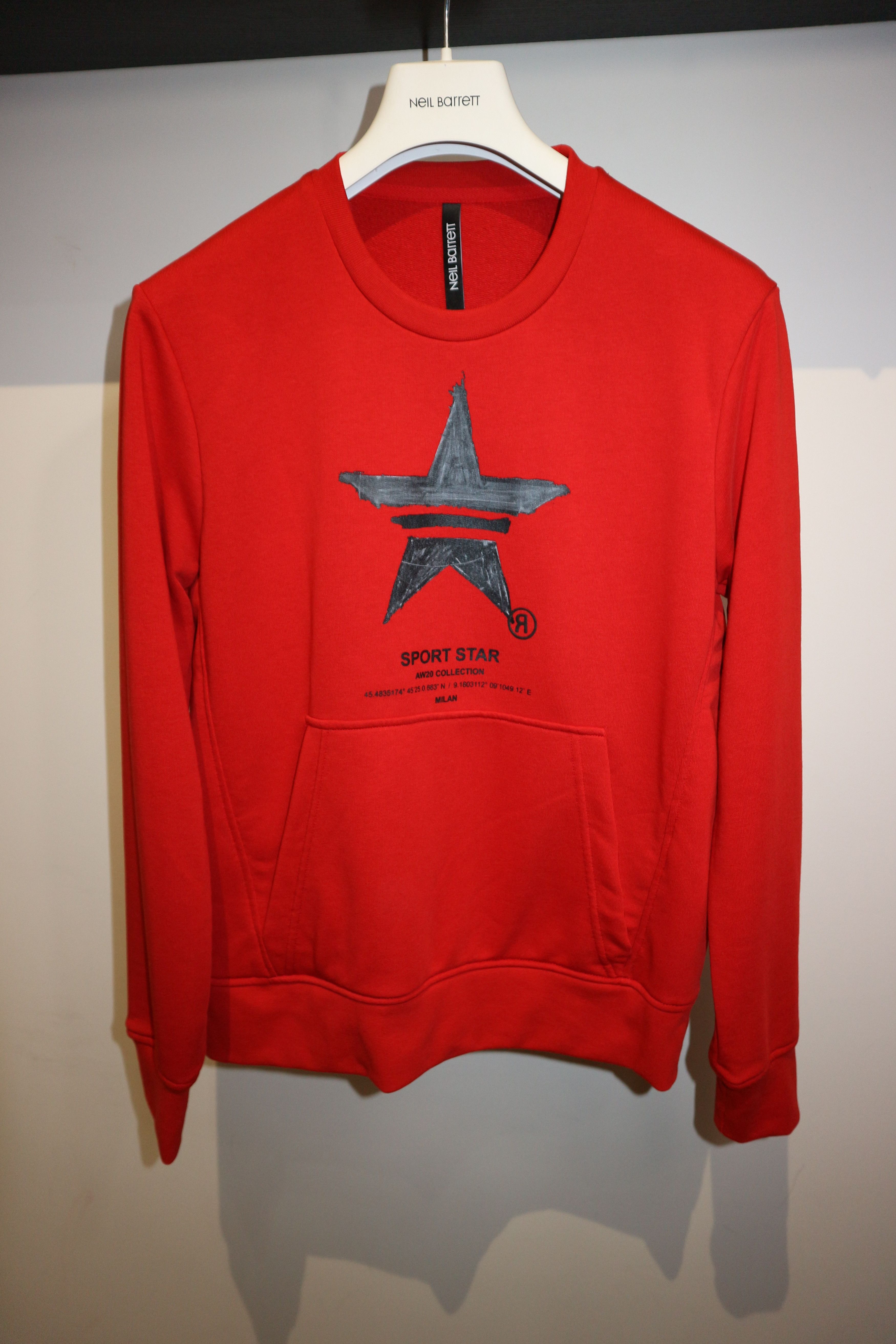 Sport star print sweatshirt