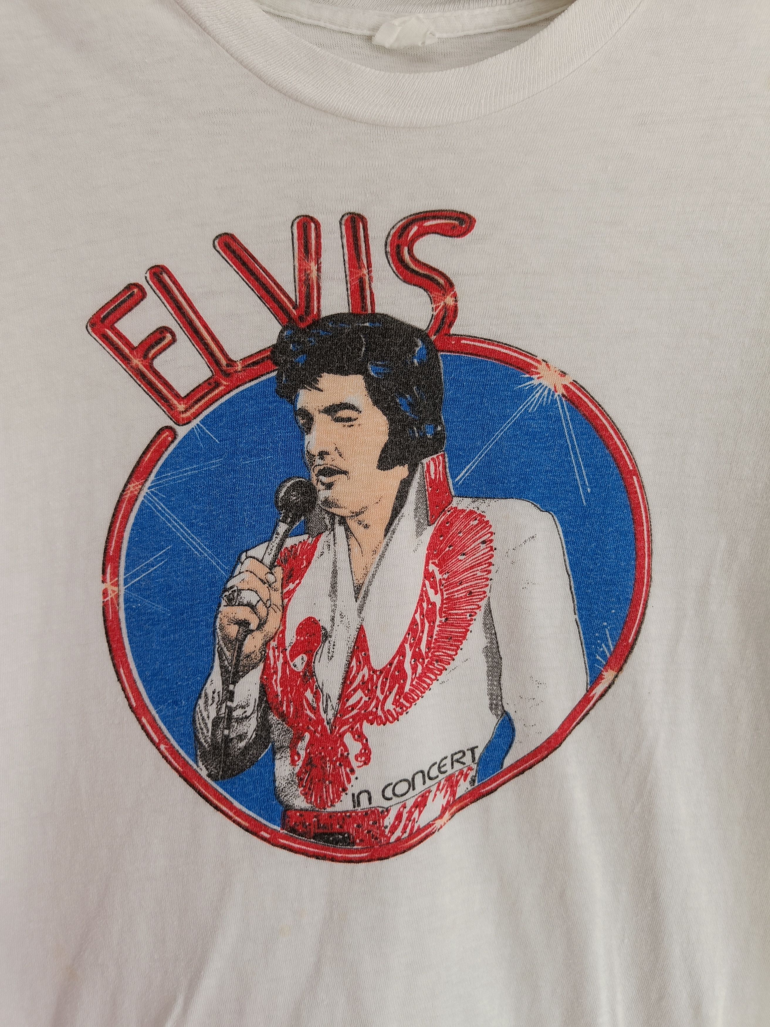 Vintage Vintage Elvis in Concert Single Stitch Tee Size US S / EU 44-46 / 1 - 3 Thumbnail