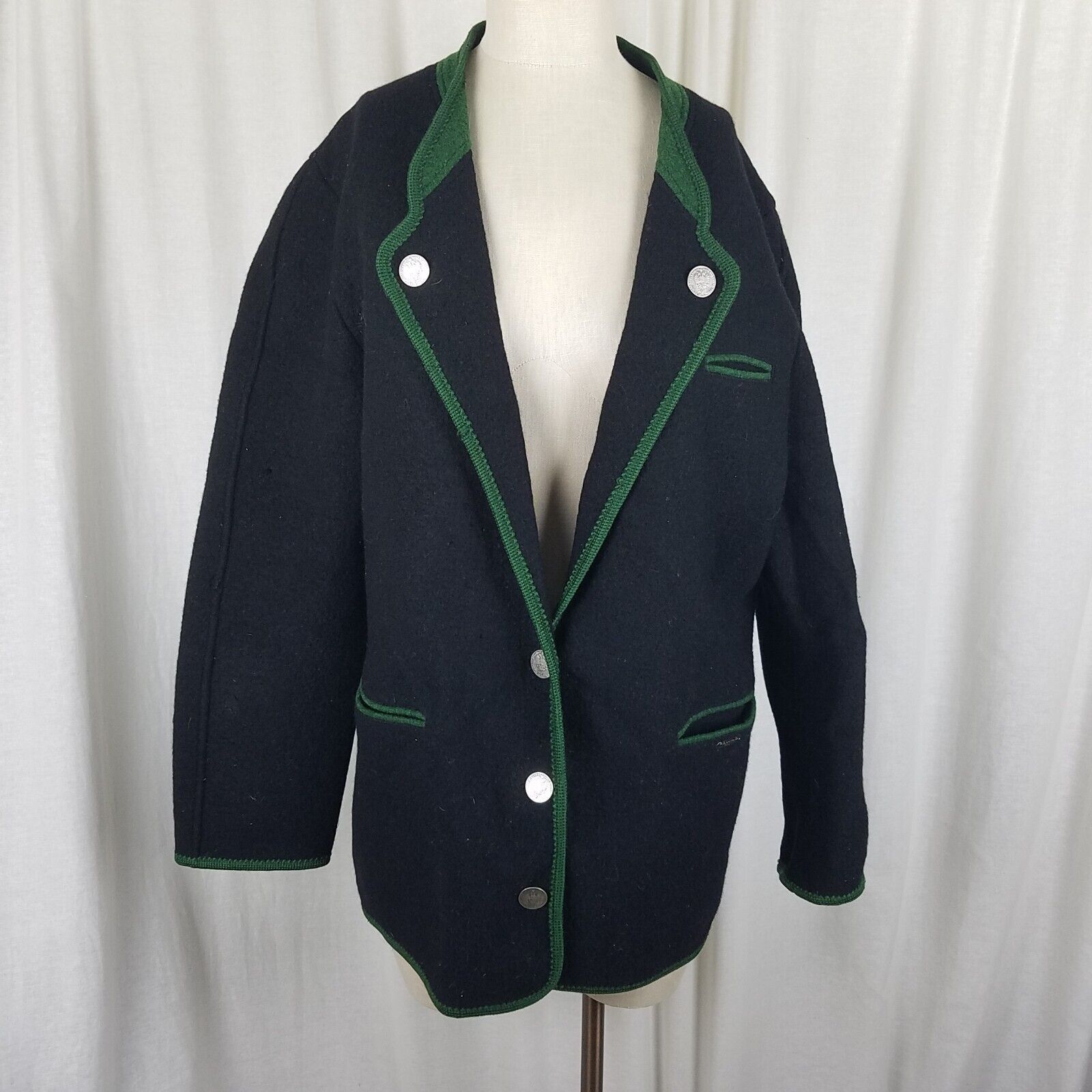 Geiger boiled wool jacket online