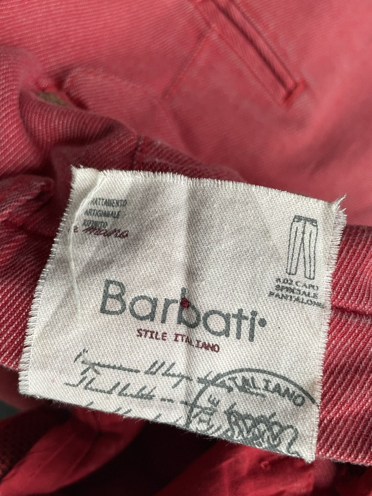 Designer Barbati Colour Prestige Edition Trouser Size US 33 - 13 Thumbnail