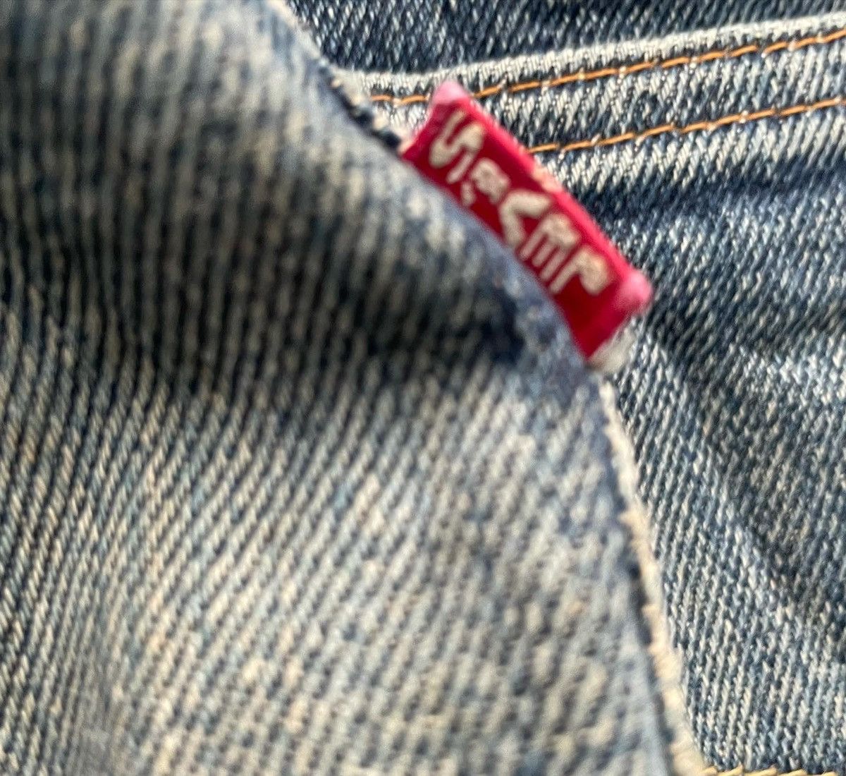 Levi's Vintage Levis 1998 501XX E 1955 Selvedge Aging Distressed Size US 29 - 7 Thumbnail