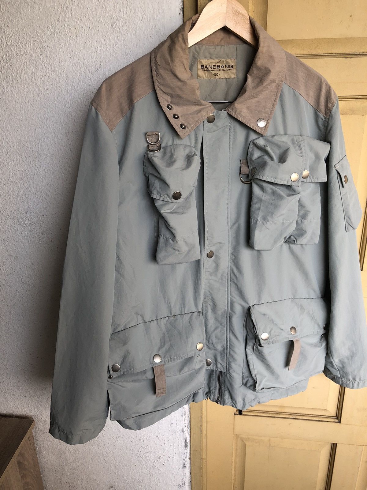 Japanese Brand Rare❗️BANGBANG Multipocket Paracute Jackets Like Undercover Size US L / EU 52-54 / 3 - 7 Thumbnail